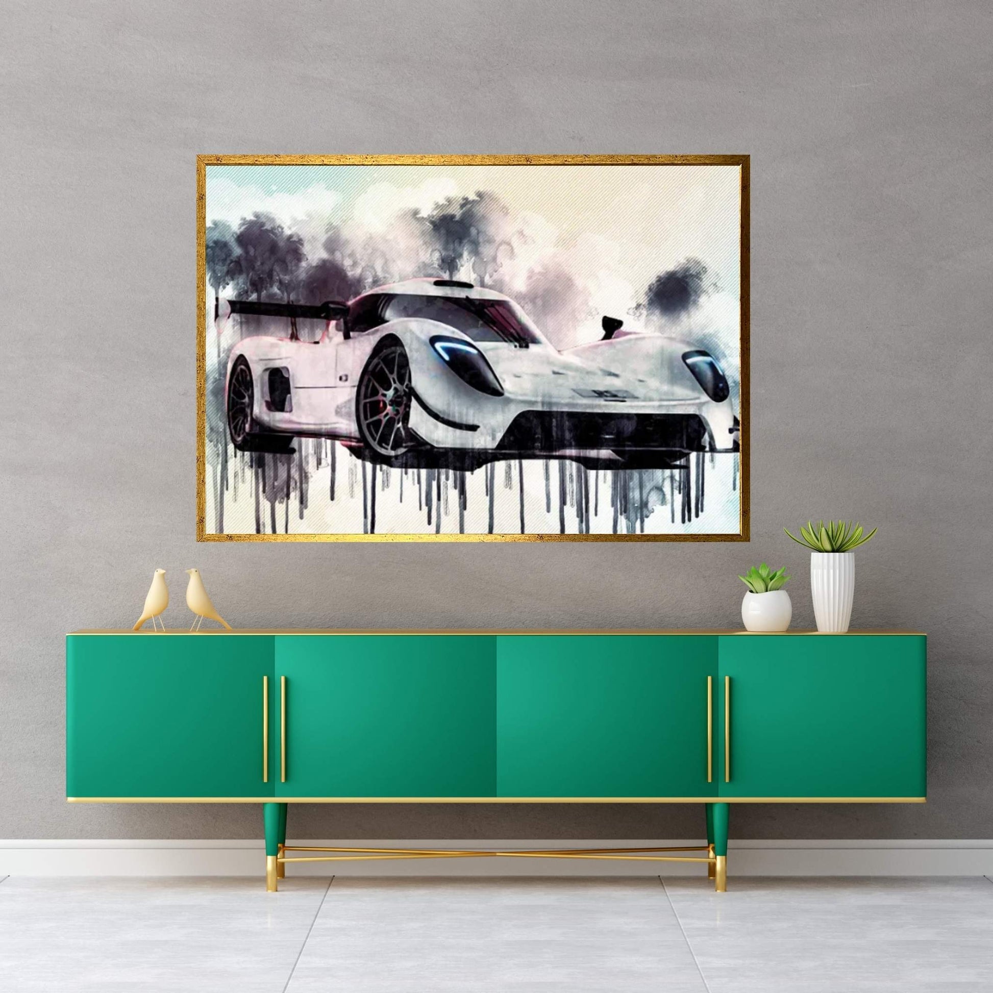 Ultima Rs 2019 Hypercar Sports Cars Powerful Cars Exterior Front View Canvas Wall Art - Y Canvas