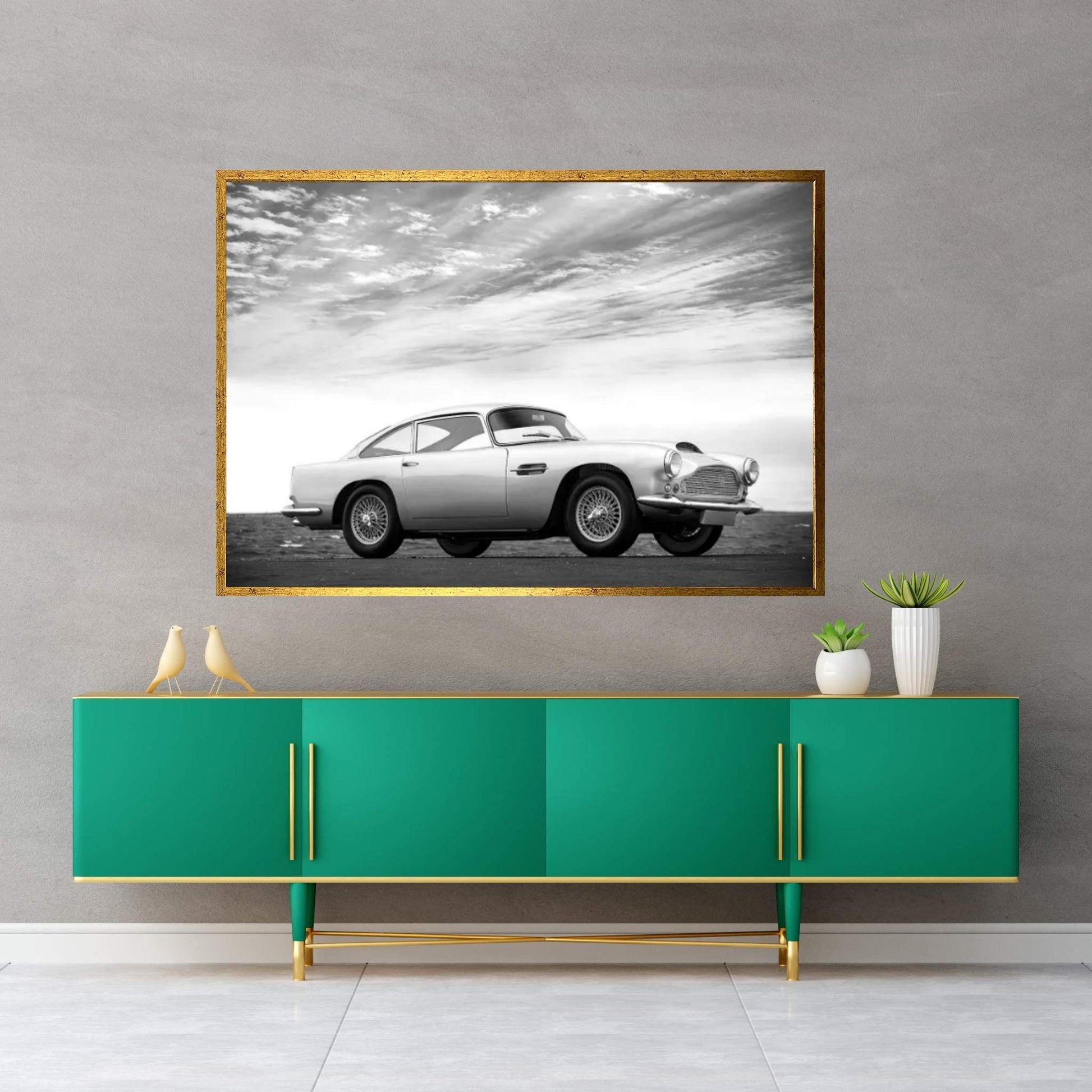 Aston-Martn DB4 1959 Canvas Wall Art - Y Canvas