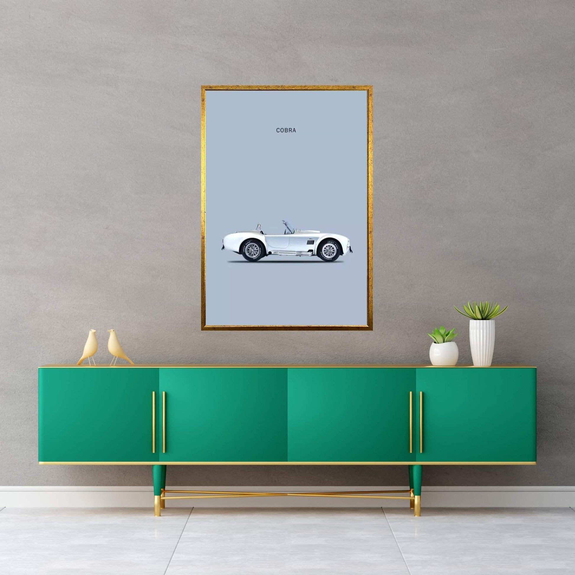 1965 Shelby Cobra Canvas Wall Art - Y Canvas