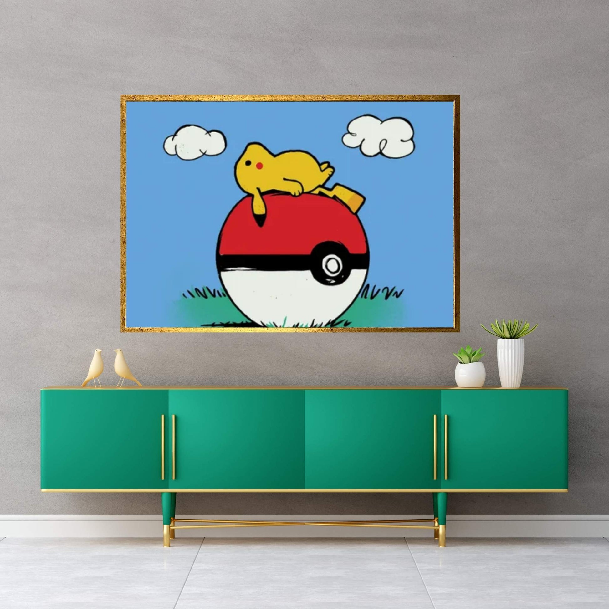 Pokémon - Pikachu Canvas Wall Art - Y Canvas