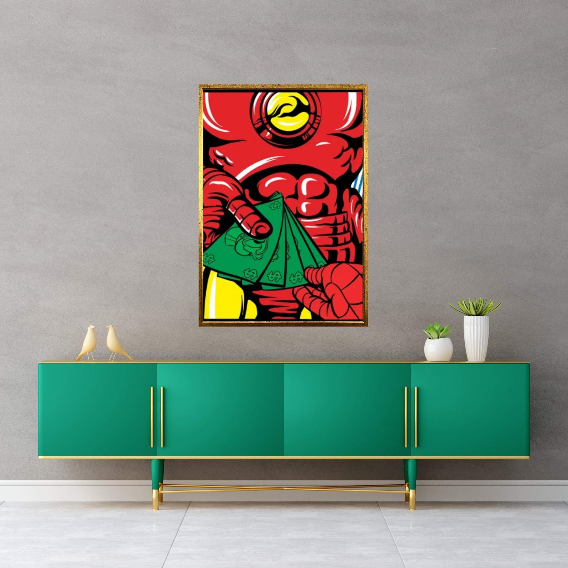 Money, Money, Money II Canvas Wall Art - Y Canvas