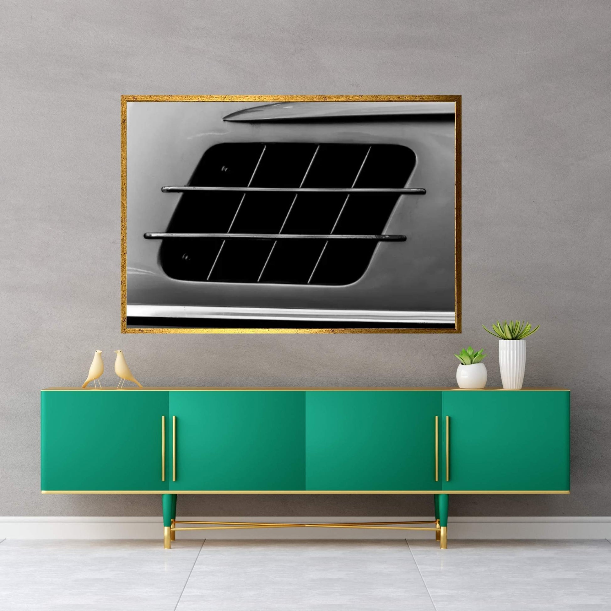 Car Lovers IV Canvas Wall Art - Y Canvas