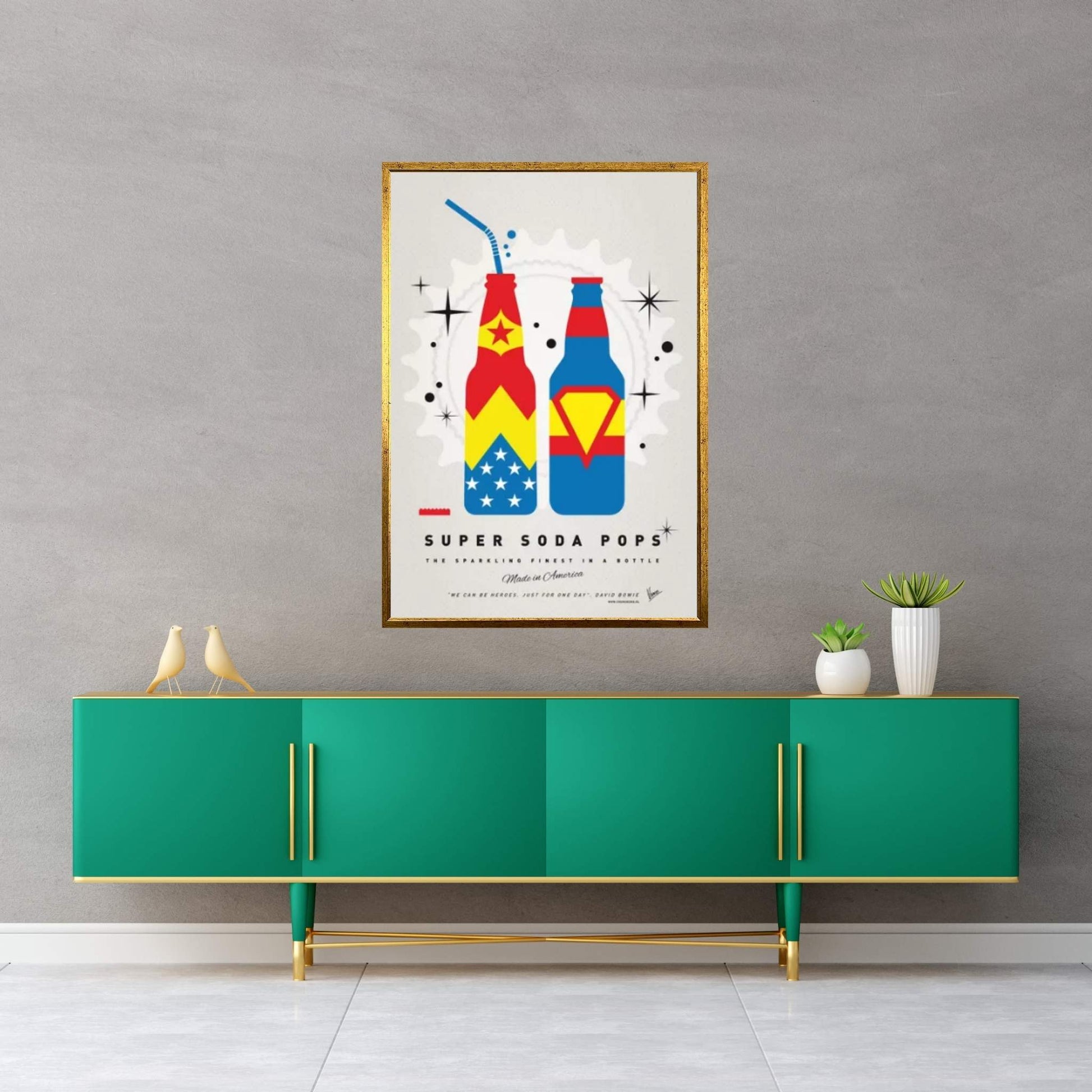 Super Soda Pops VI Canvas Wall Art - Y Canvas