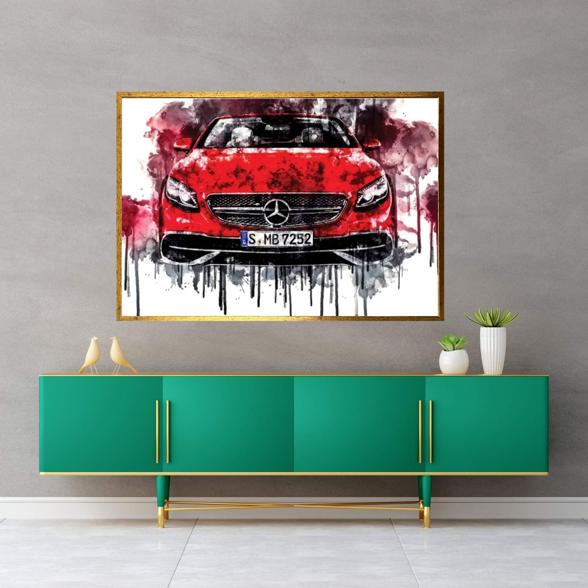 2017 Mercedes Maybach S650 Cabriolet Canvas Wall Art - Y Canvas