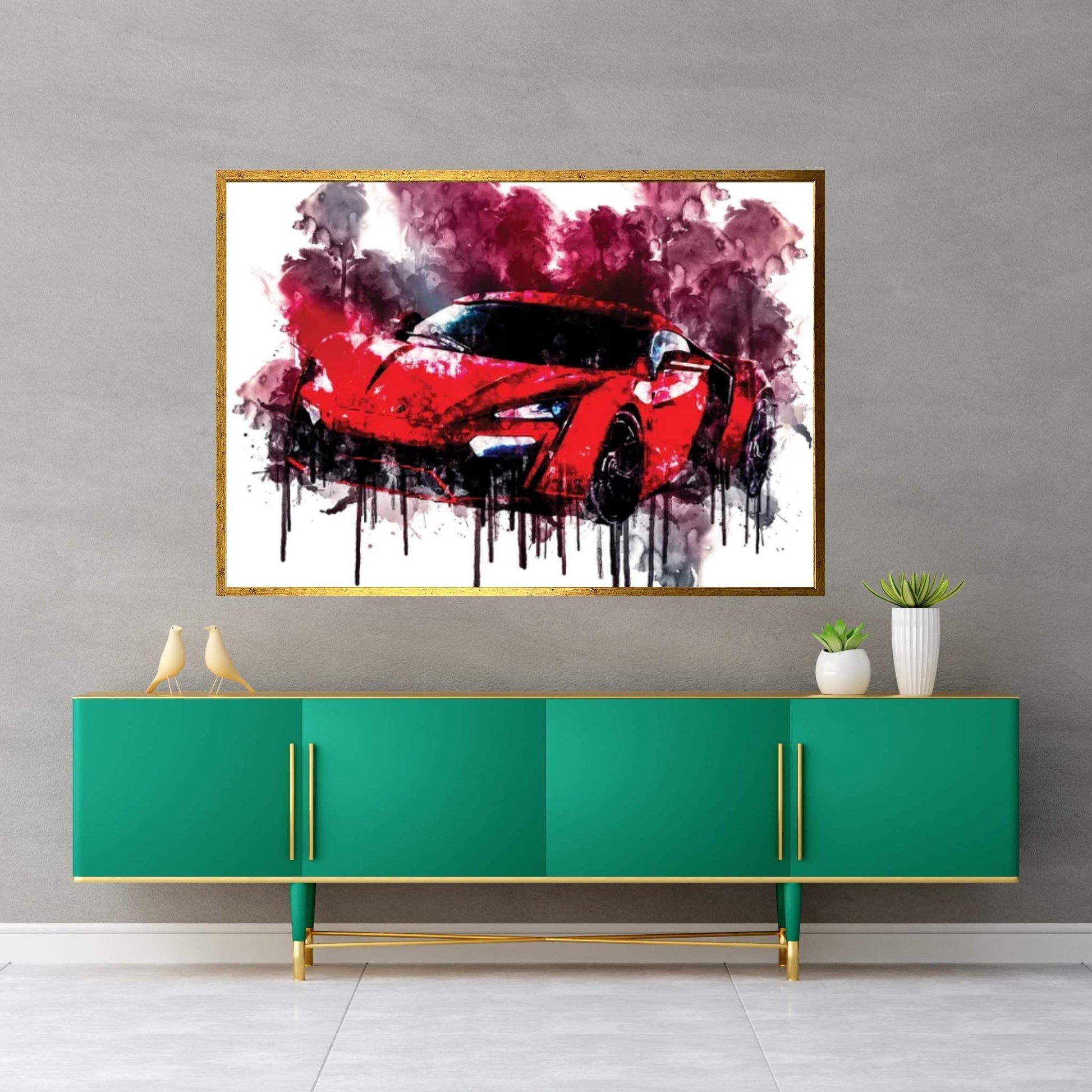 2017 W Motors Lykan Hypersport Canvas Wall Art - Y Canvas