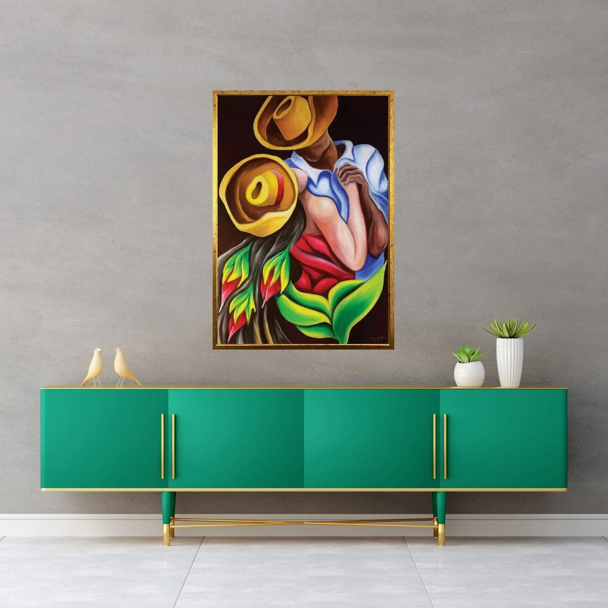 Dancing Canvas Wall Art - Y Canvas