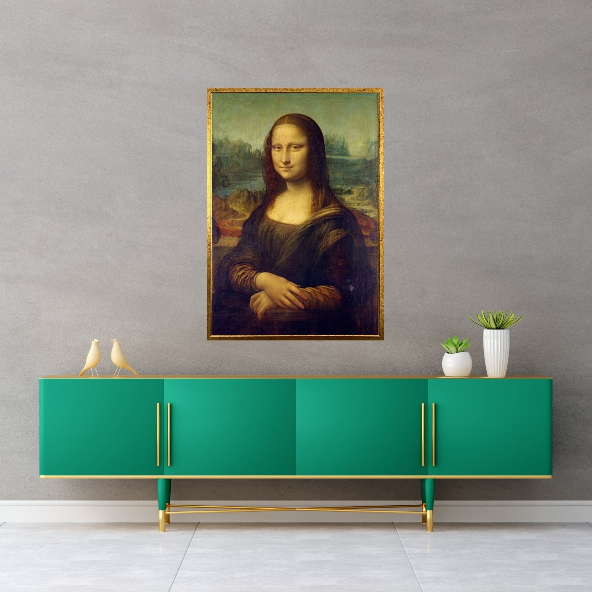 Mona Lisa Canvas Wall Art - Y Canvas