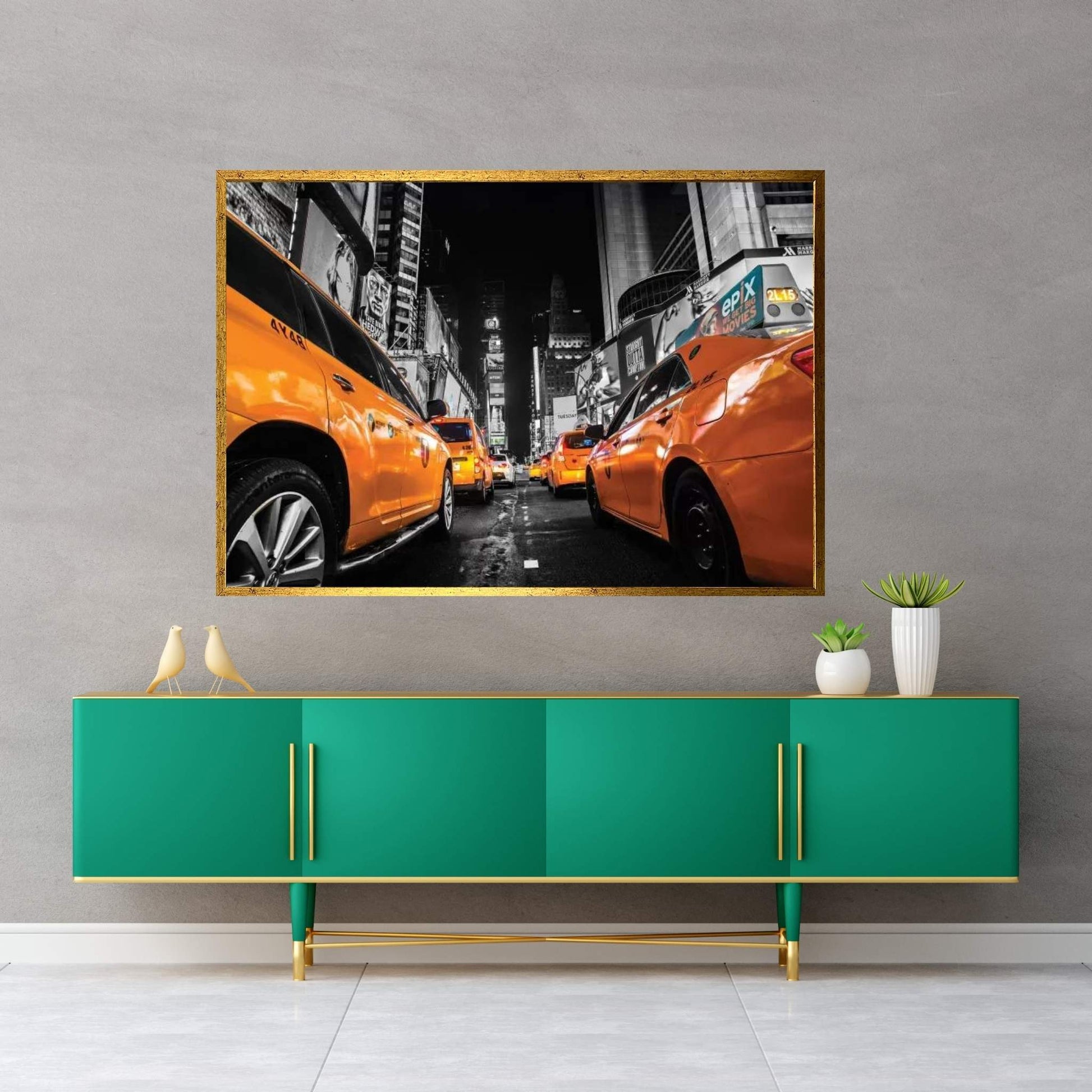 Times Square, NYC Canvas Wall Art - Y Canvas