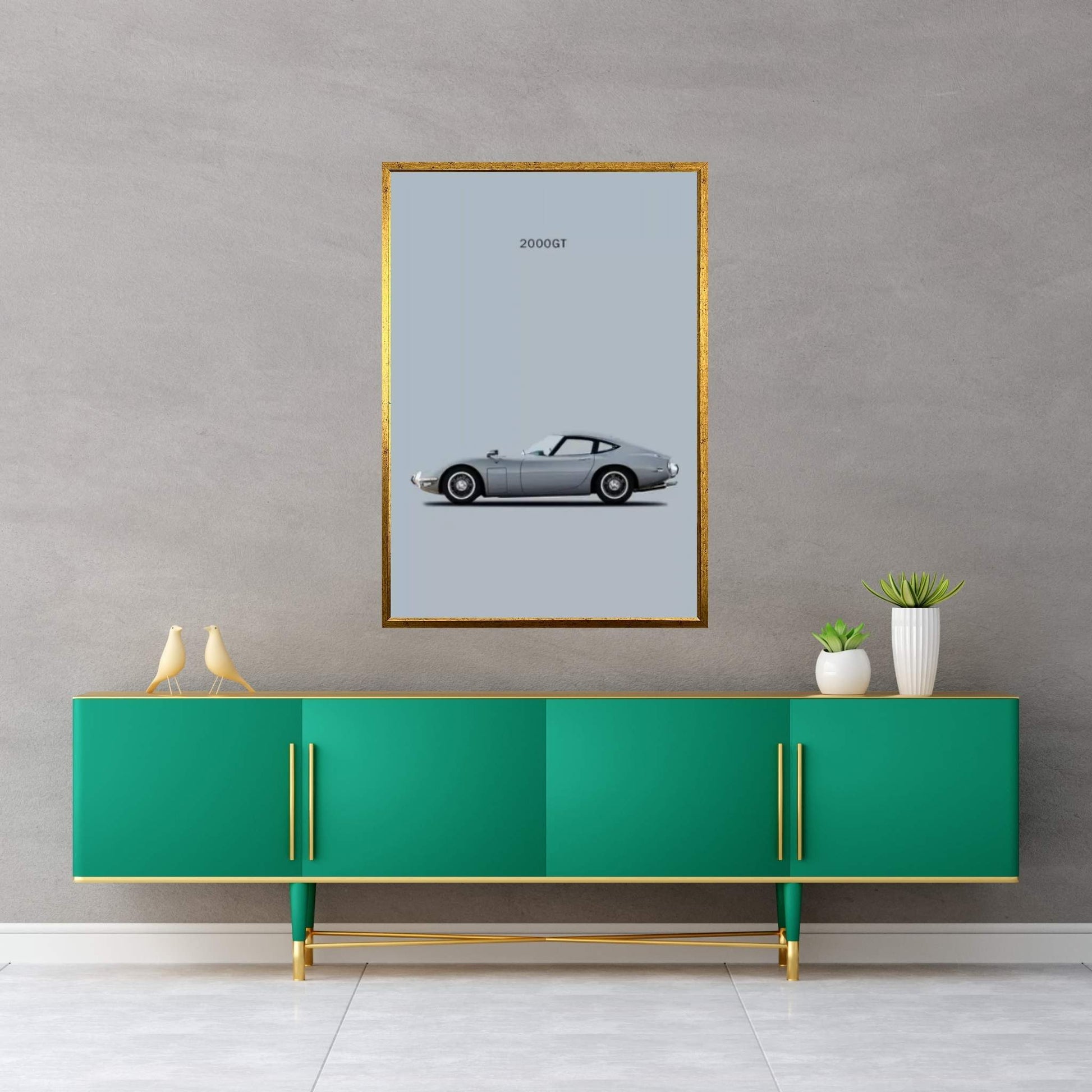 Toyota 2000GT Canvas Wall Art - Y Canvas