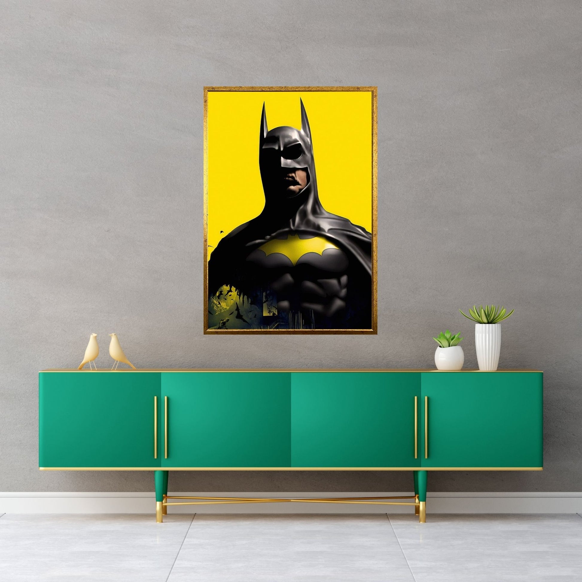 Batman Canvas Wall Art - Y Canvas