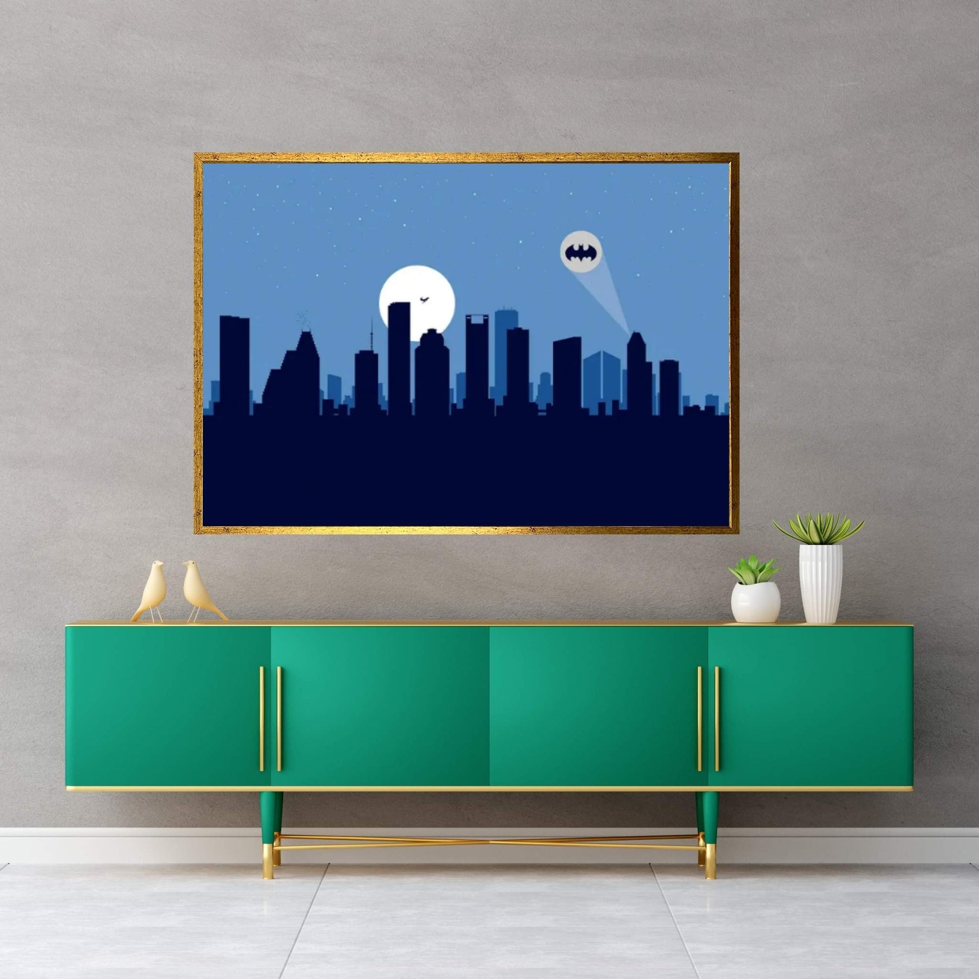 Houston Justice Canvas Wall Art - Y Canvas