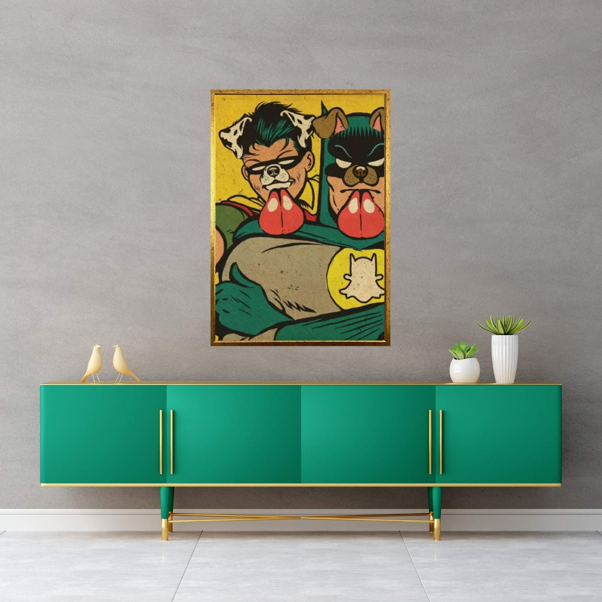 Snapbat Canvas Wall Art - Y Canvas