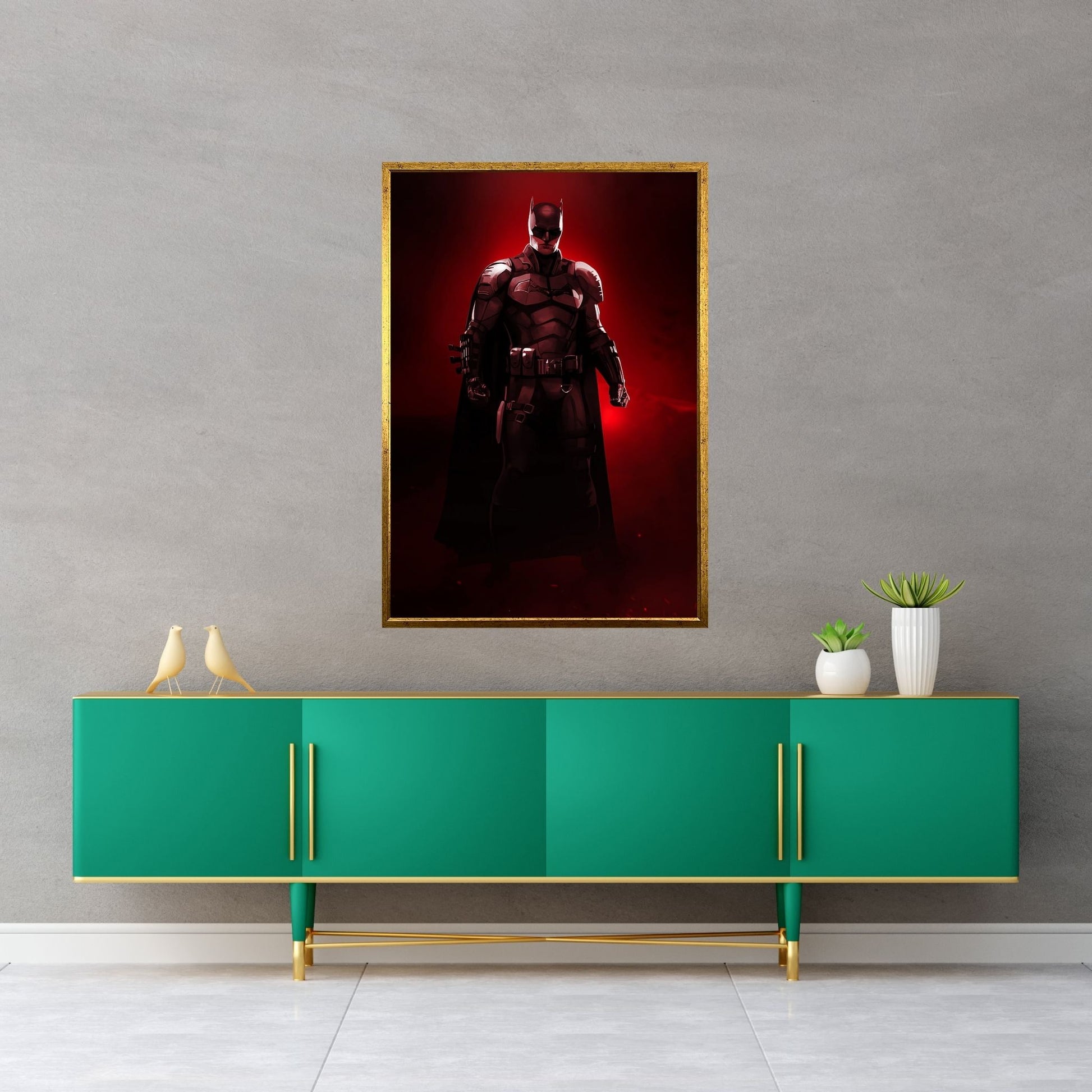 Batman Canvas Wall Art - Y Canvas