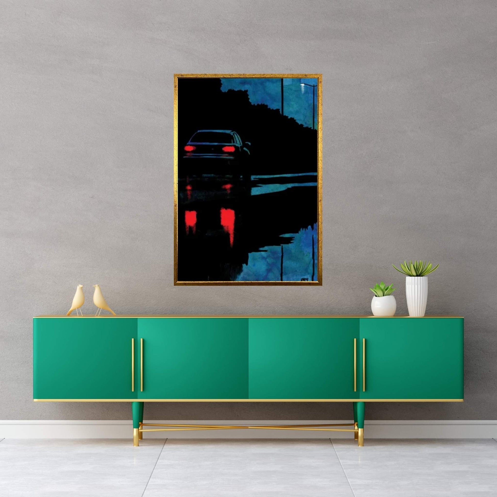 The Wait IV Canvas Wall Art - Y Canvas