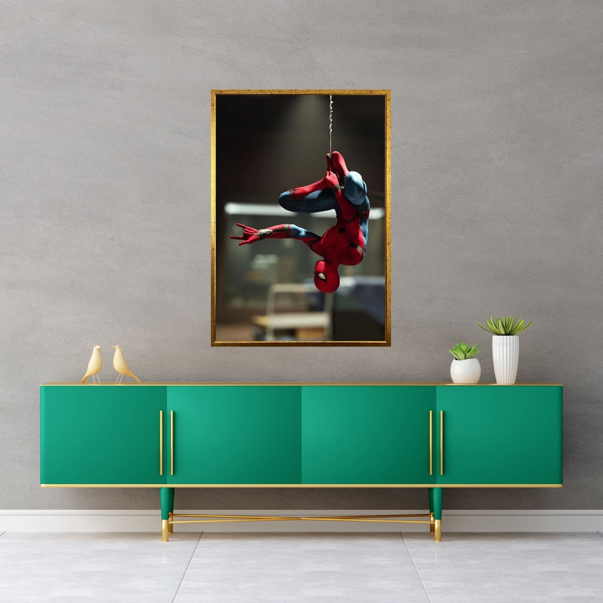 Spiderman Canvas Wall Art - Y Canvas