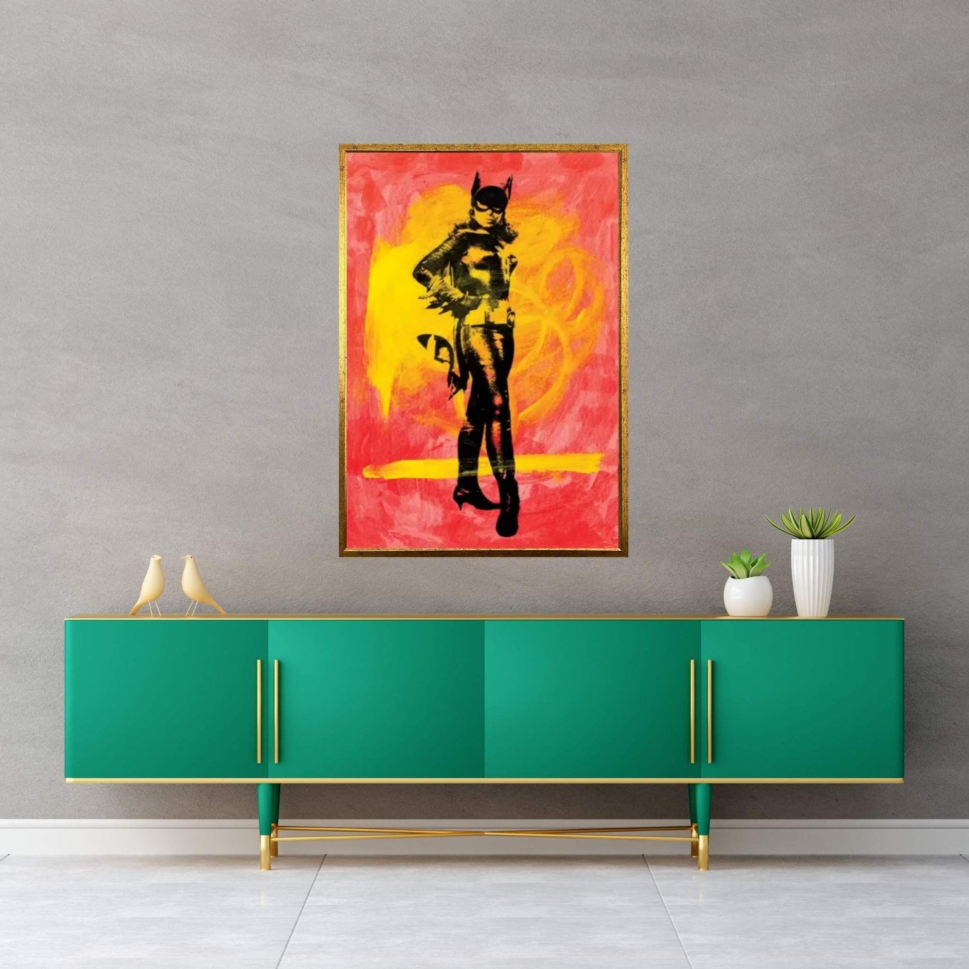 Batgirl I Canvas Wall Art - Y Canvas