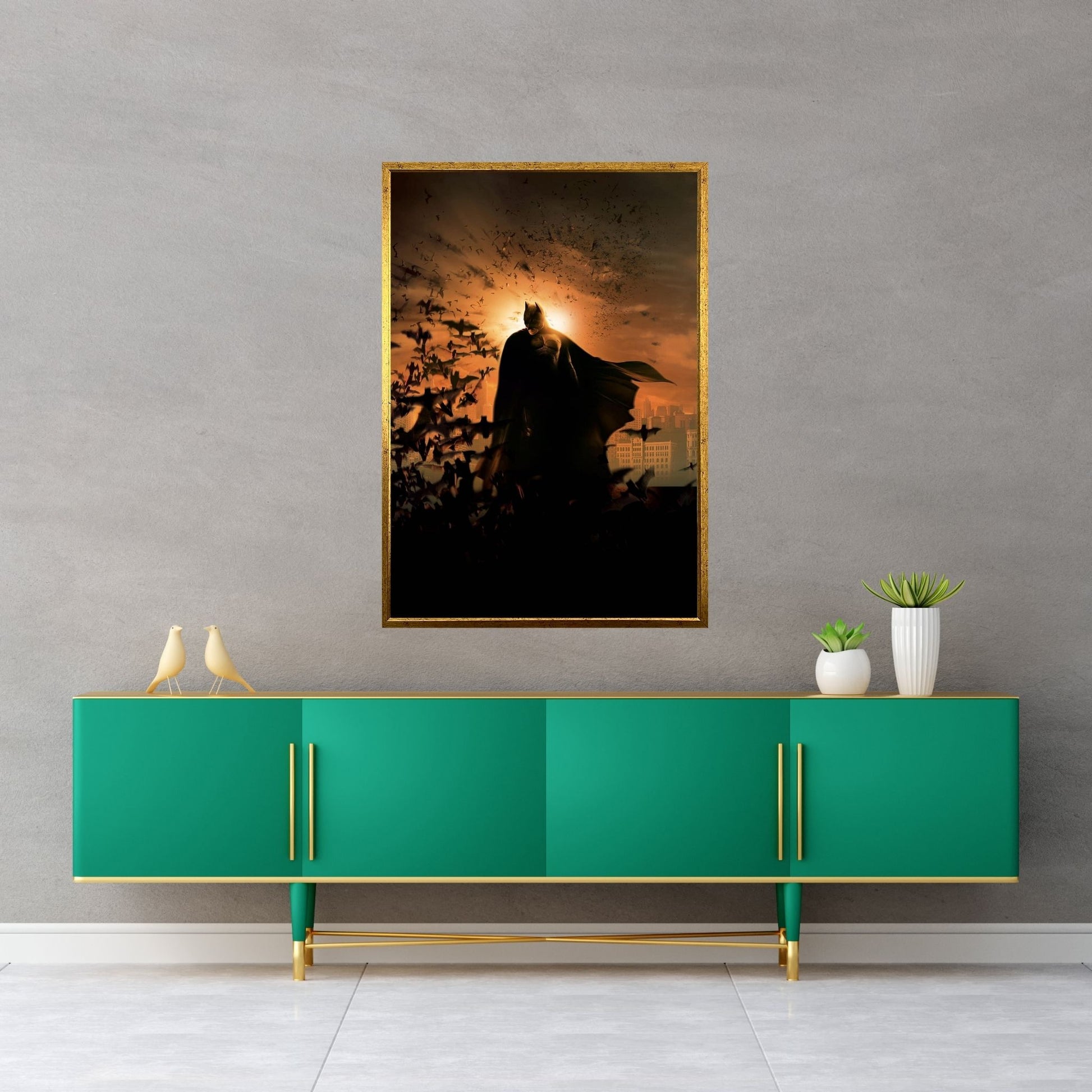 Batman Canvas Wall Art - Y Canvas