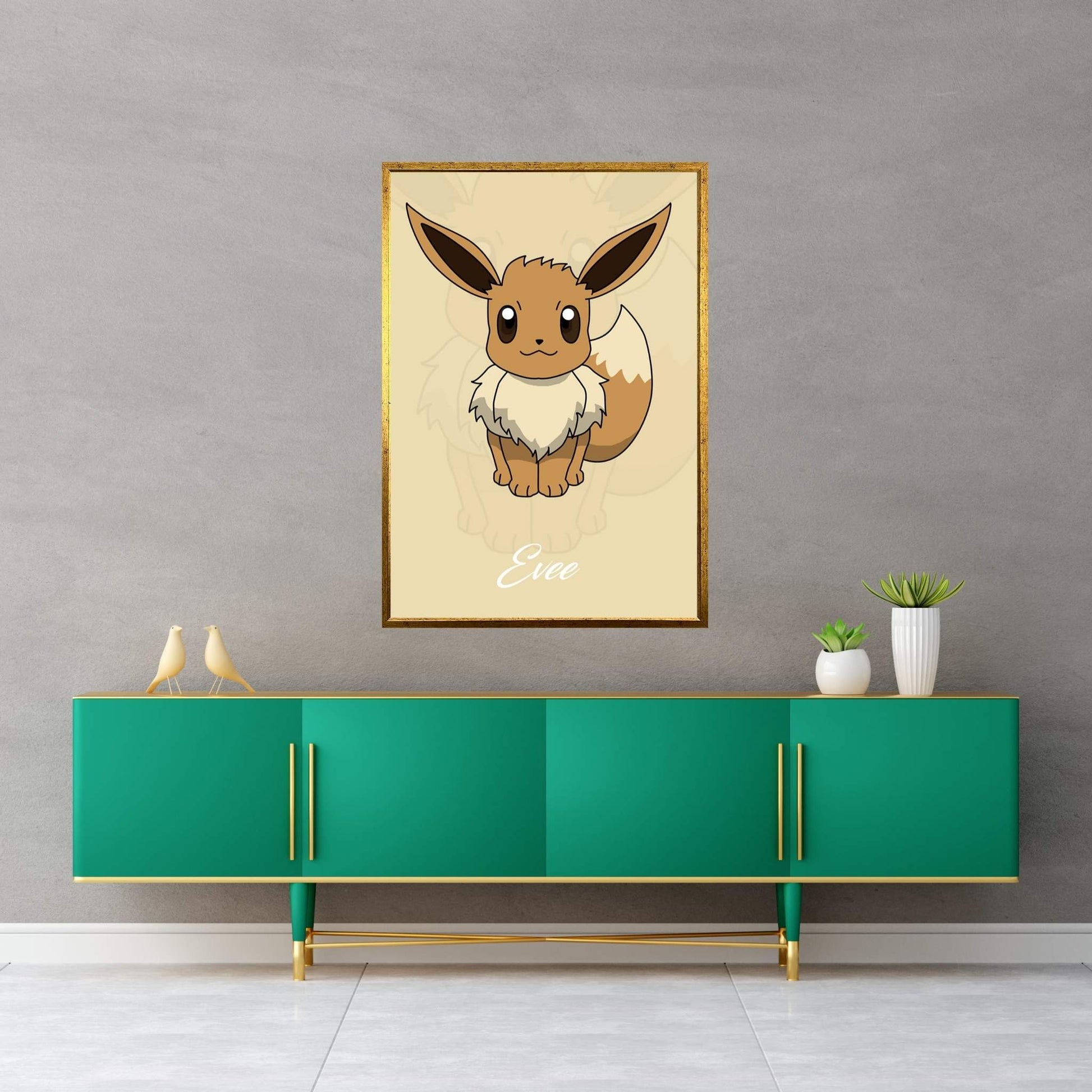 Pokémon - Evee Canvas Wall Art - Y Canvas