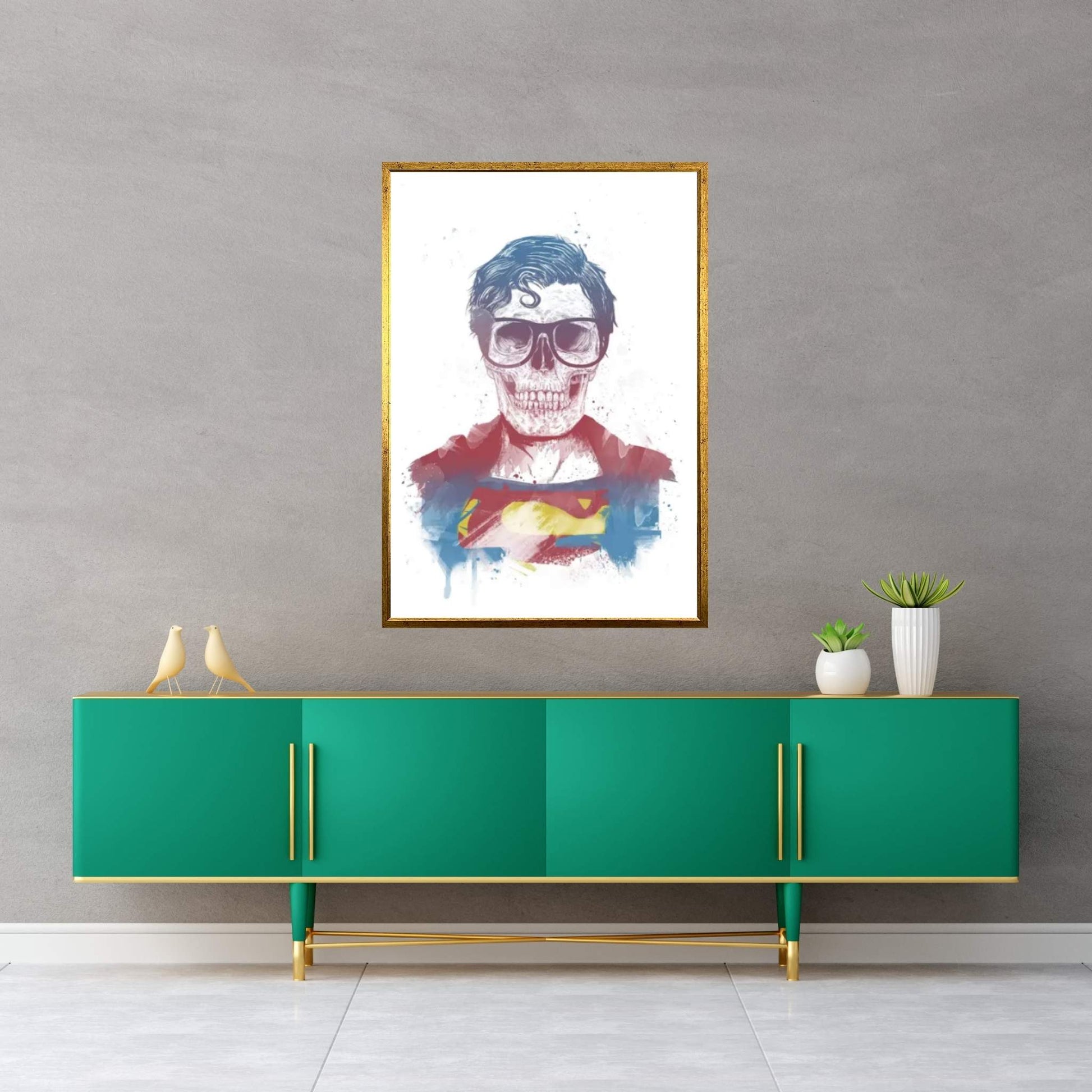 Superdead Canvas Wall Art - Y Canvas