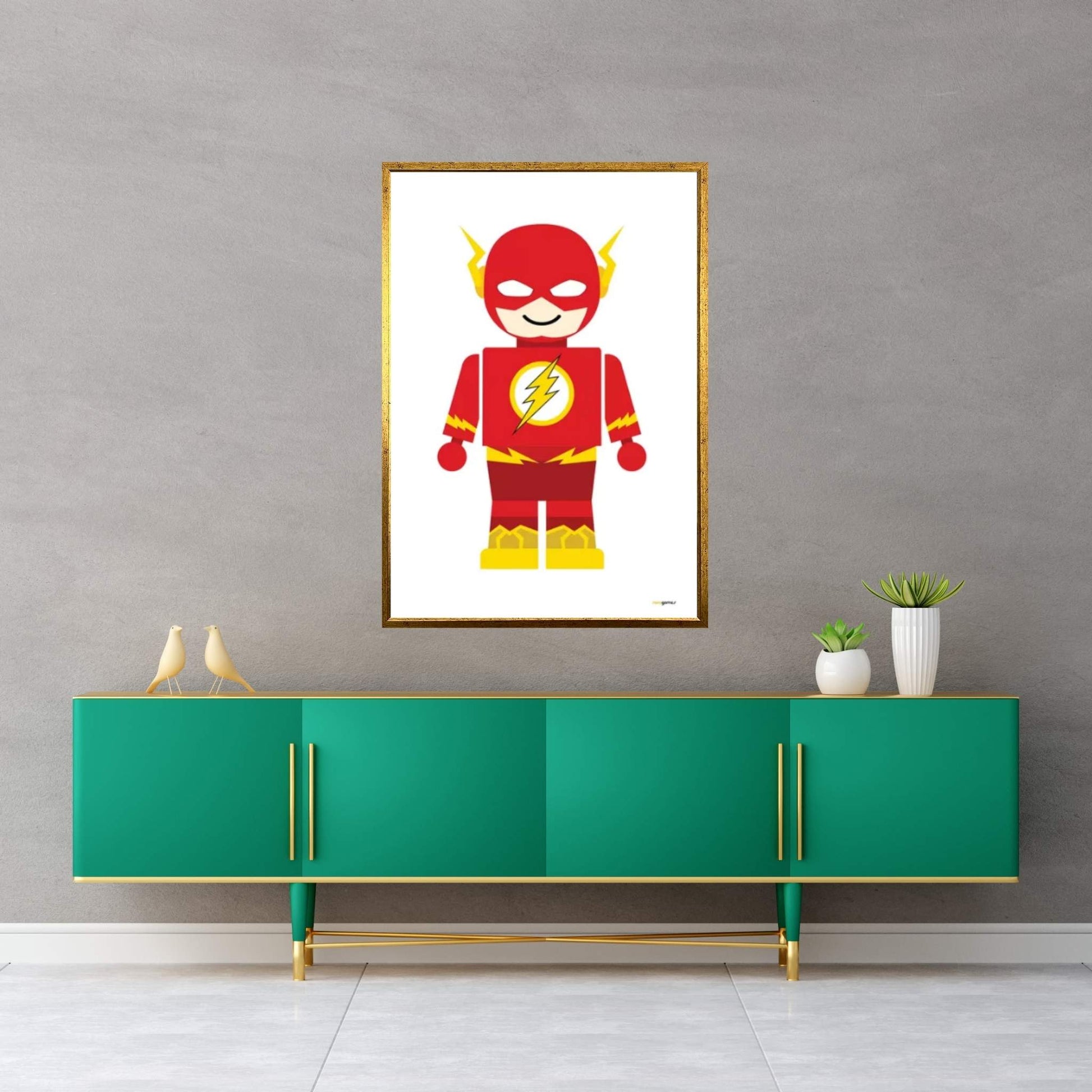 Toy Flash Canvas Wall Art - Y Canvas