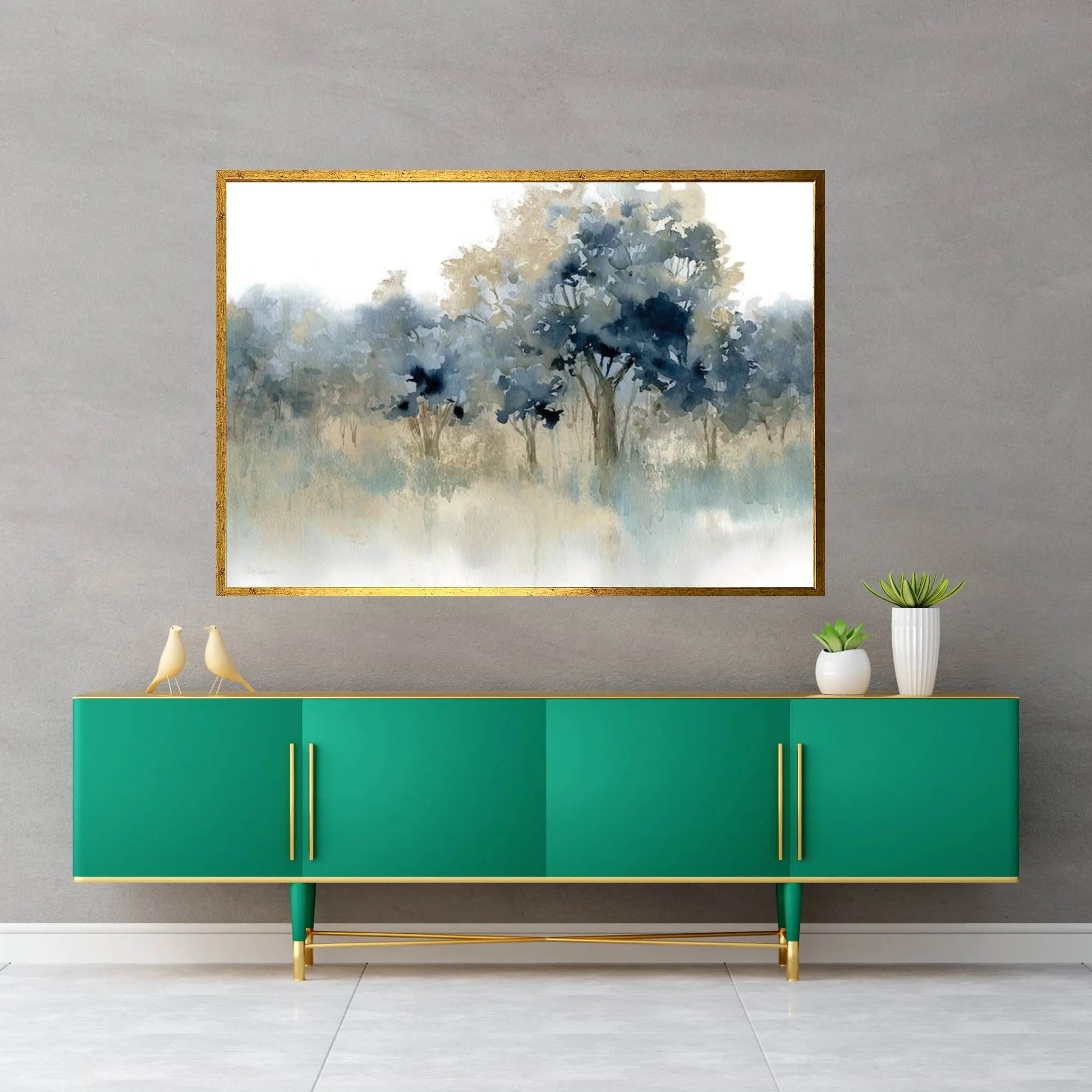 Water's Edge II Canvas Wall Art - Y Canvas