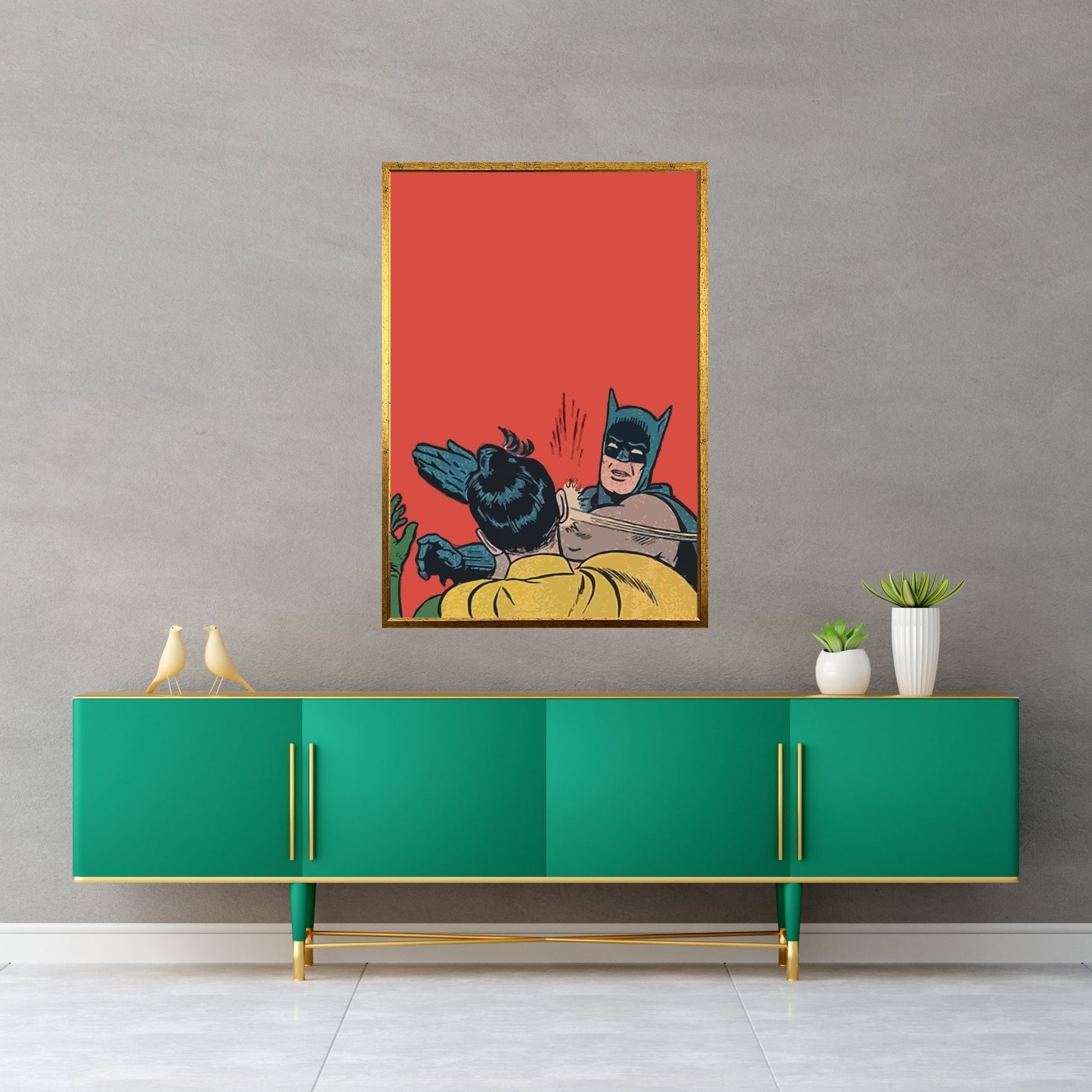 Batman Canvas Wall Art - Y Canvas