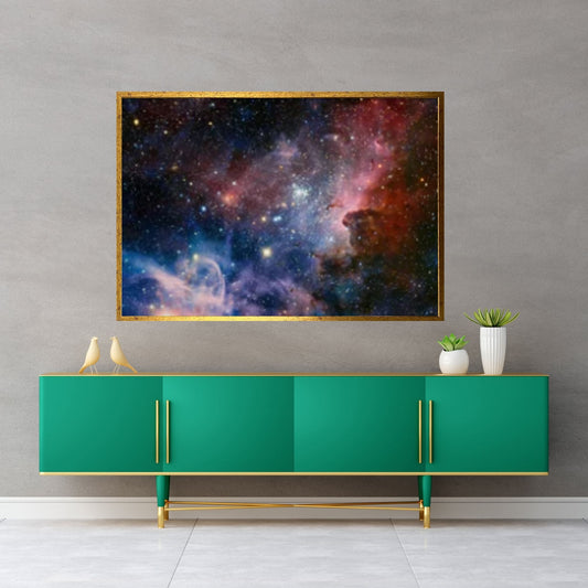 Stunning Nebula Canvas Wall Art - Y Canvas