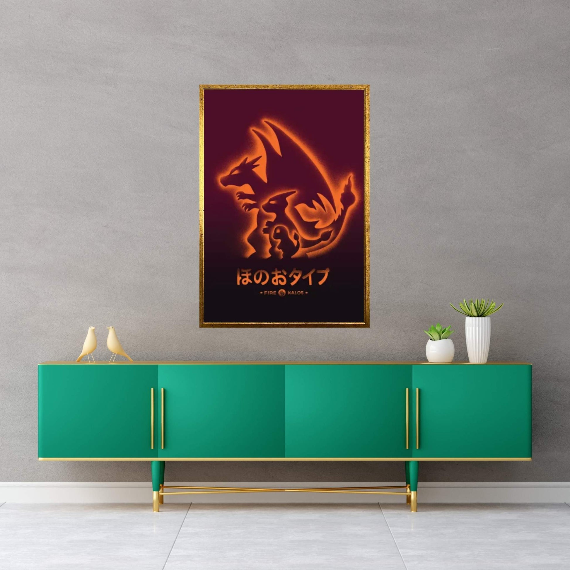 Pokémon - Charizard Canvas Wall Art - Y Canvas