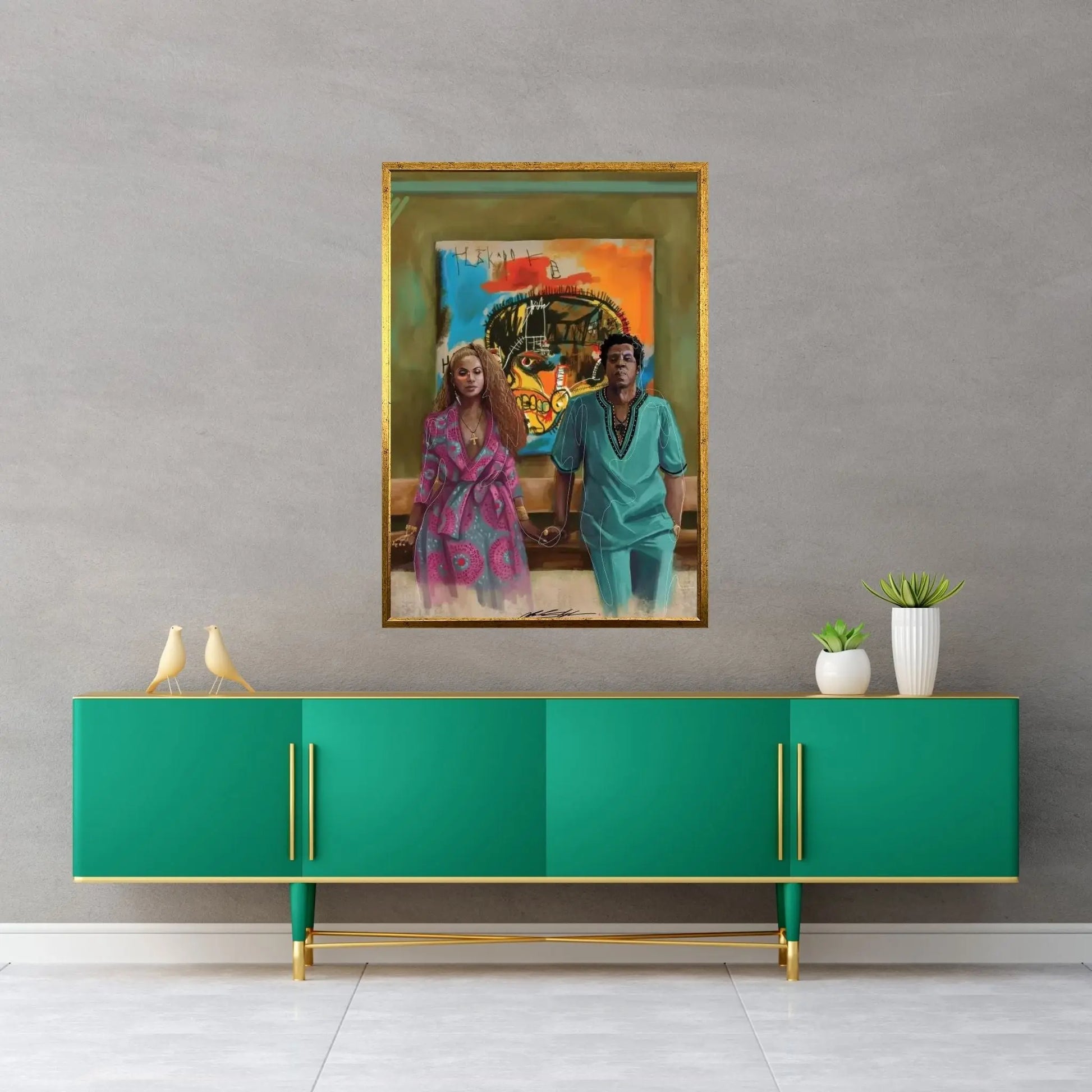 BHM The Carters Canvas Wall Art - Y Canvas