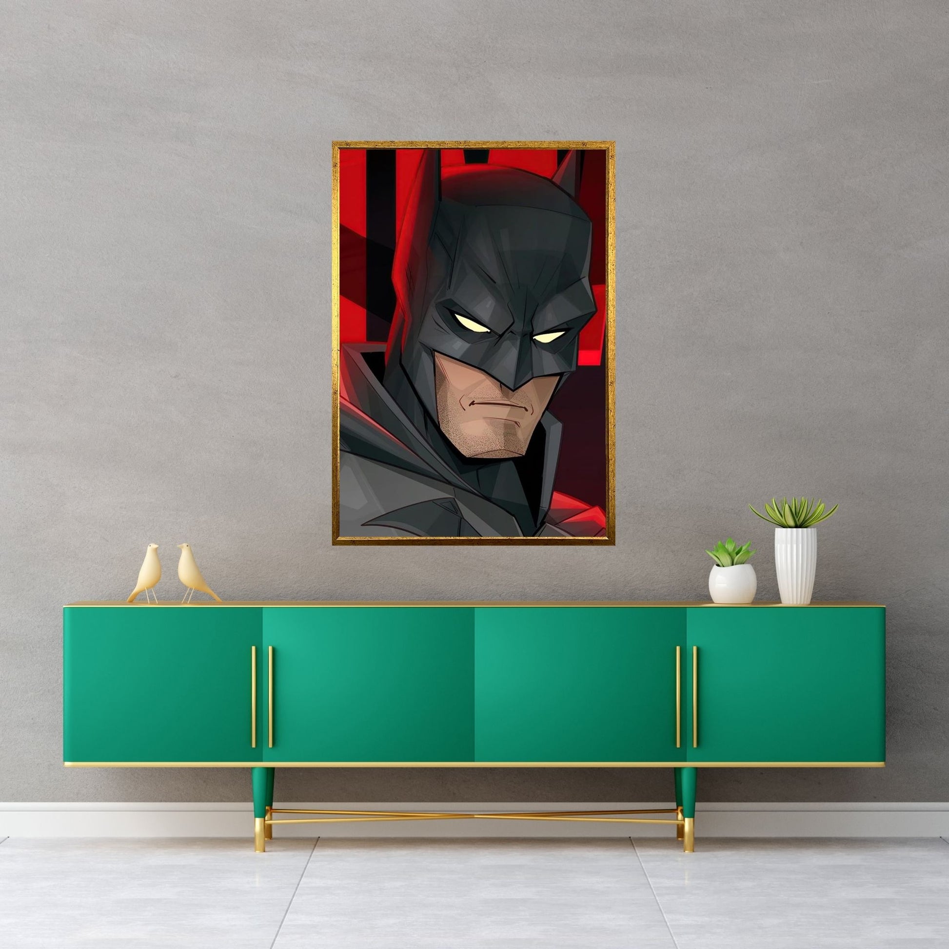 Batman Canvas Wall Art - Y Canvas