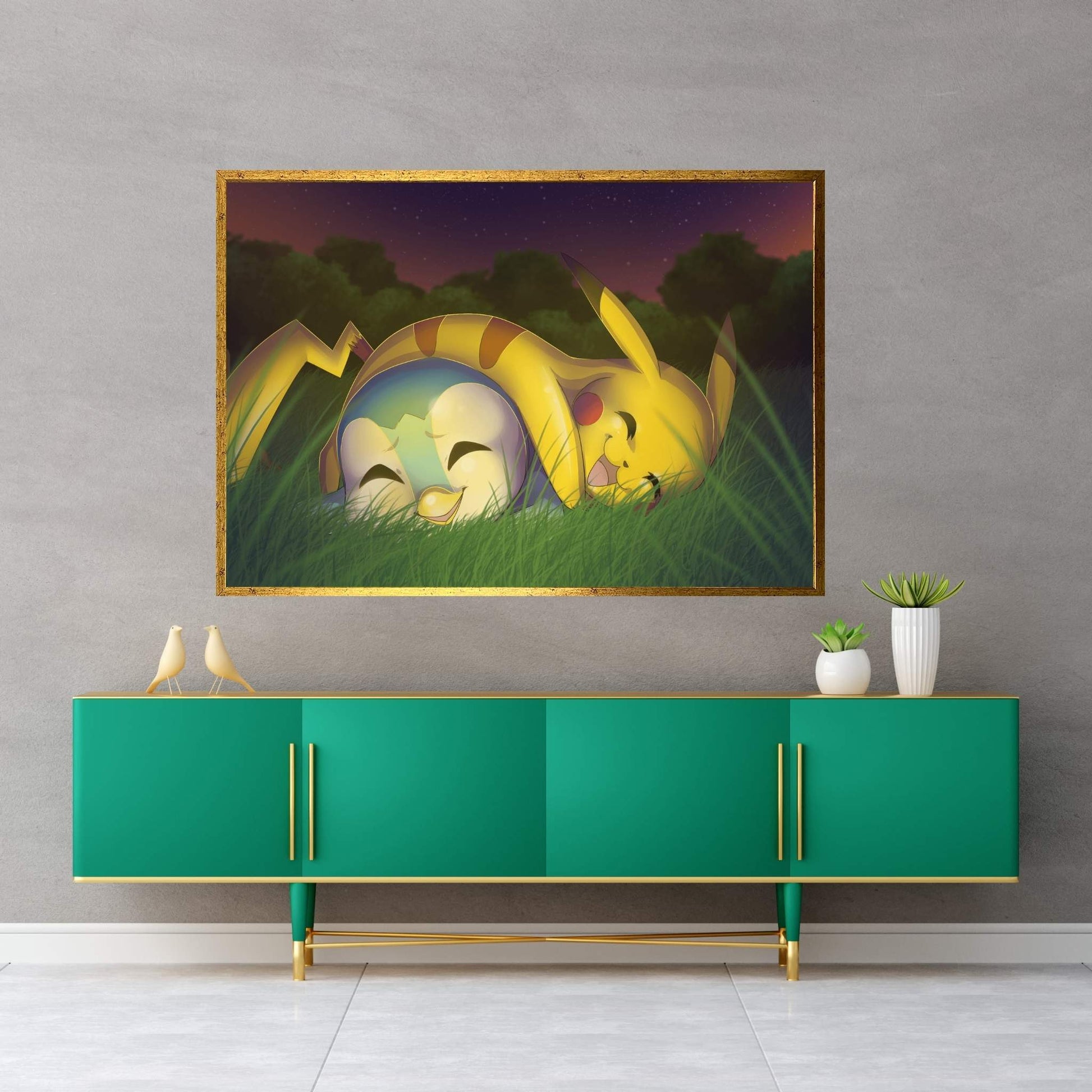 Pokémon - Pikachu Canvas Wall Art - Y Canvas