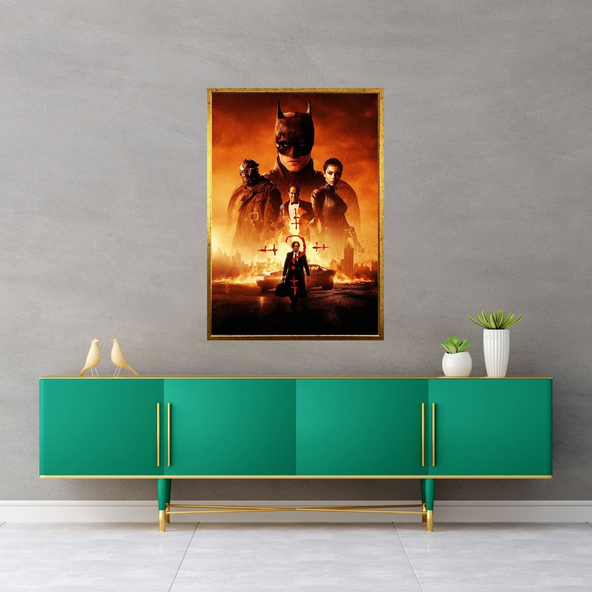 The Batman Canvas Wall Art - Y Canvas