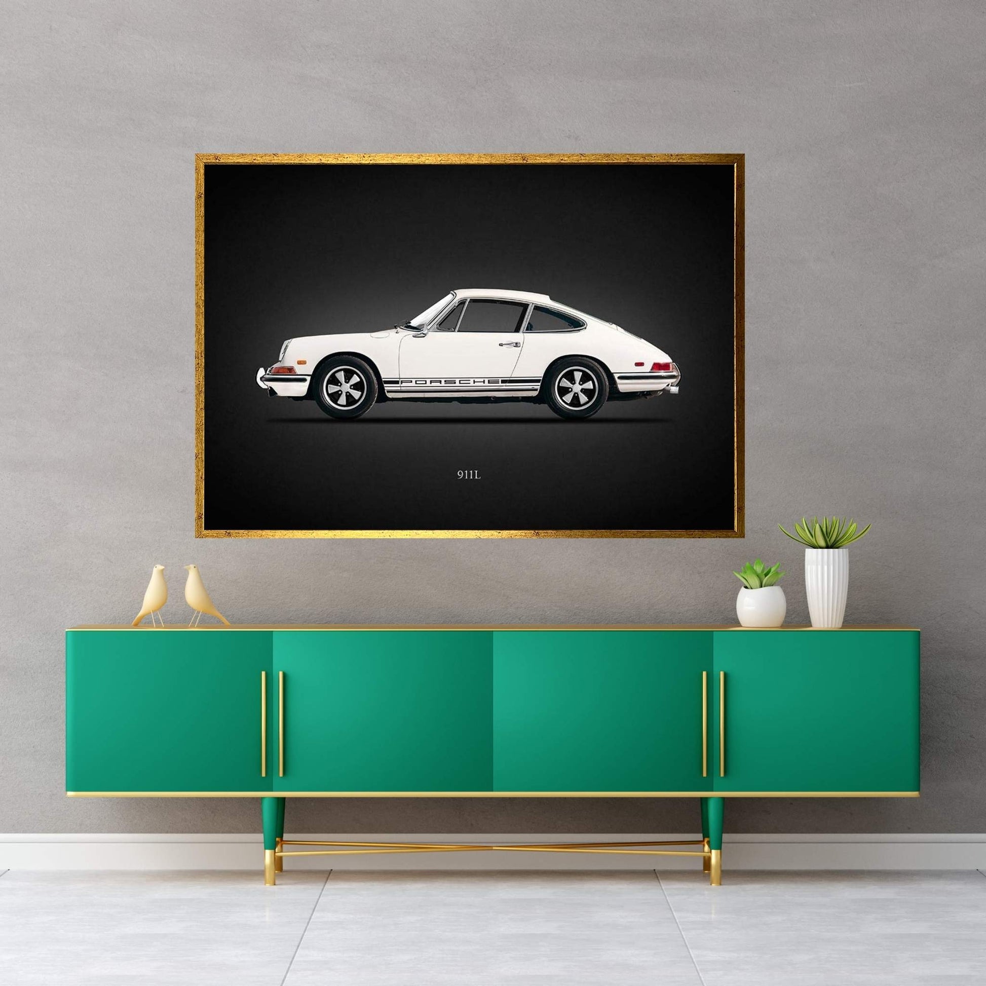 Porsche 911L 1968 Canvas Wall Art - Y Canvas