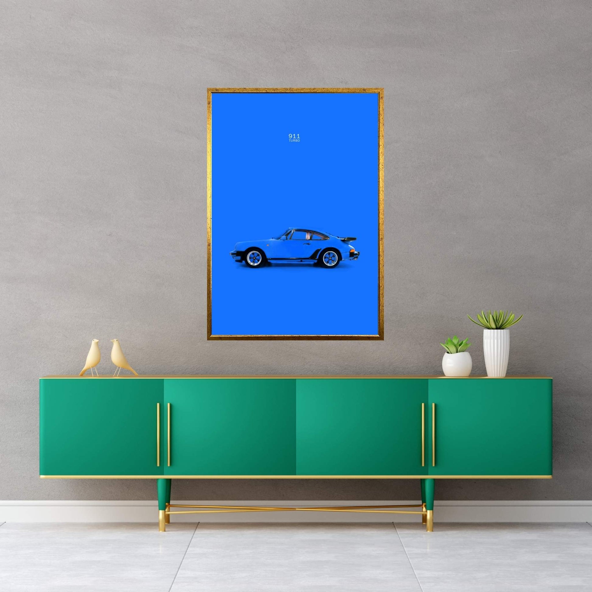 Porsche 911 Turbo Canvas Wall Art - Y Canvas