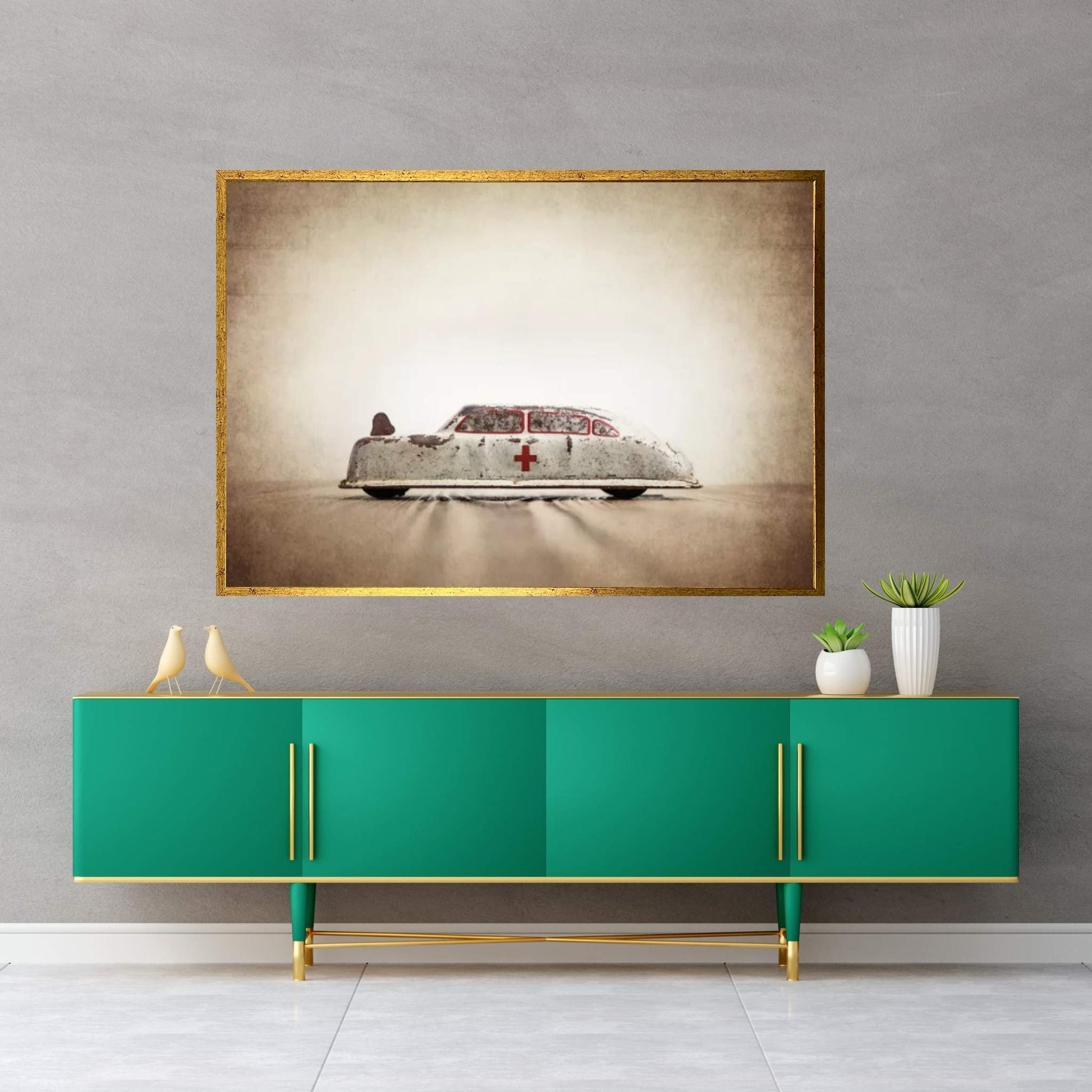 ARGO Ambulance Canvas Wall Art - Y Canvas