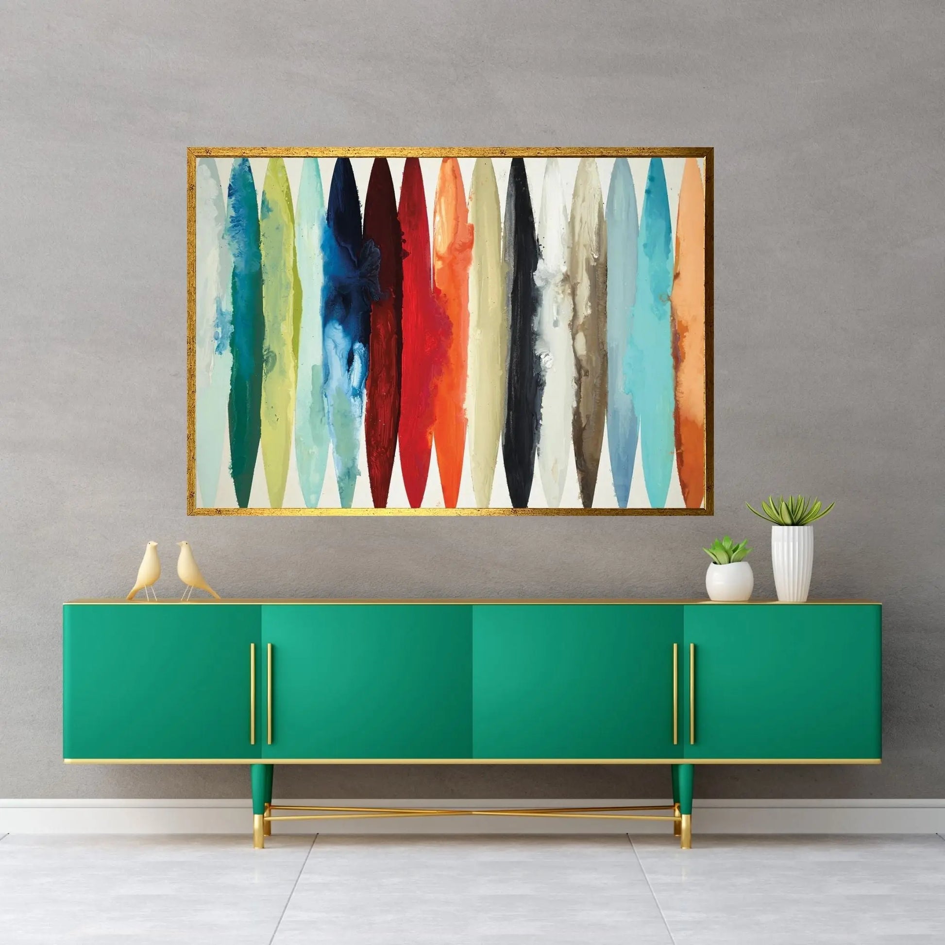 Even Flow Canvas Wall Art - Y Canvas