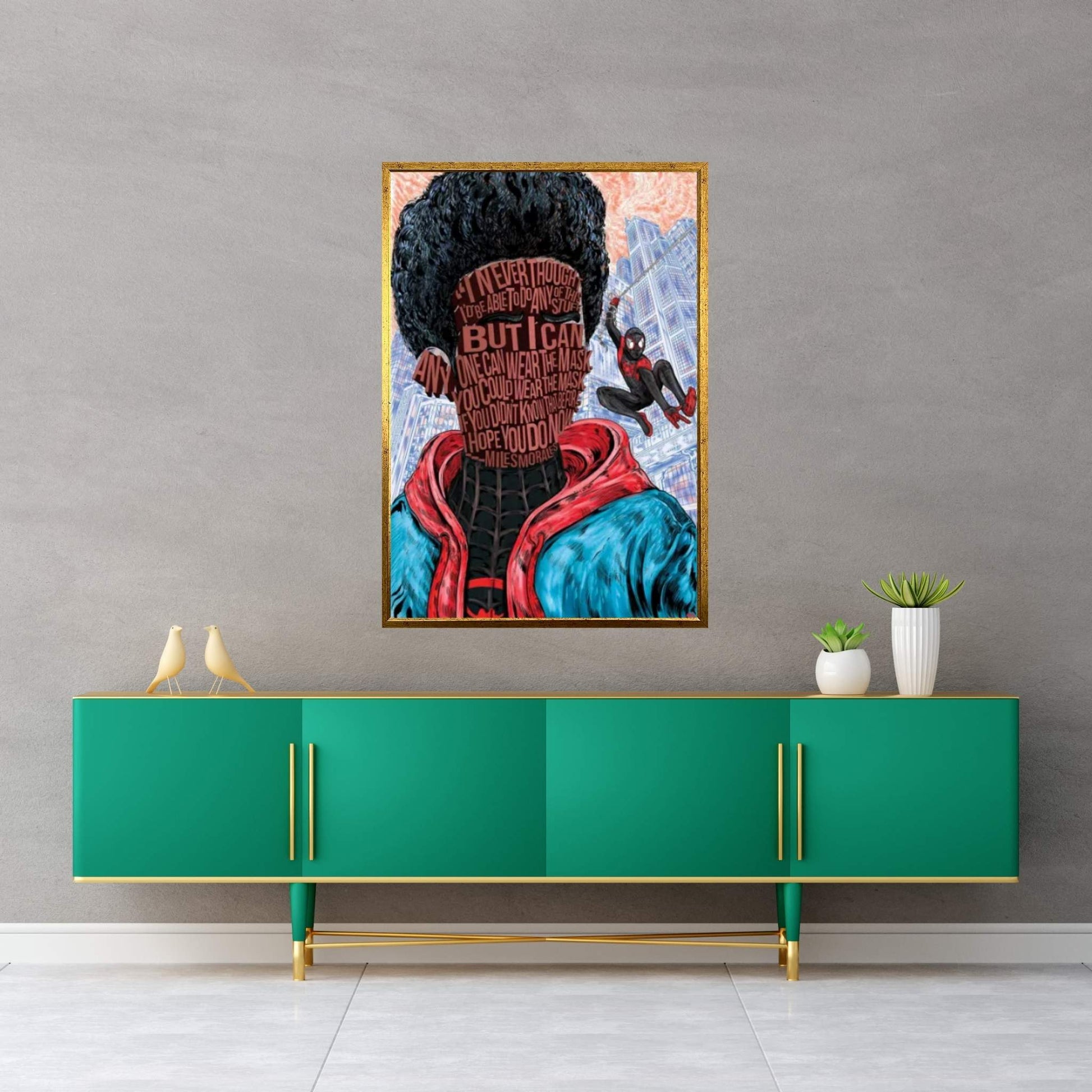 Anyone Can Wear The Mask Canvas Wall Art - Y Canvas