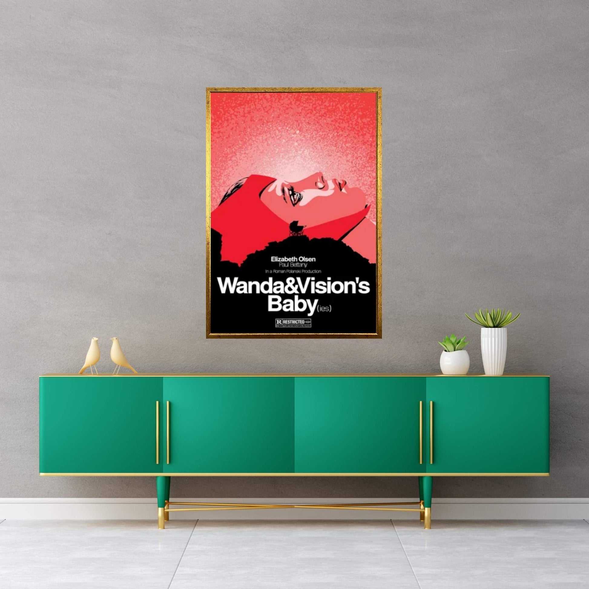 The Baby Canvas Wall Art - Y Canvas