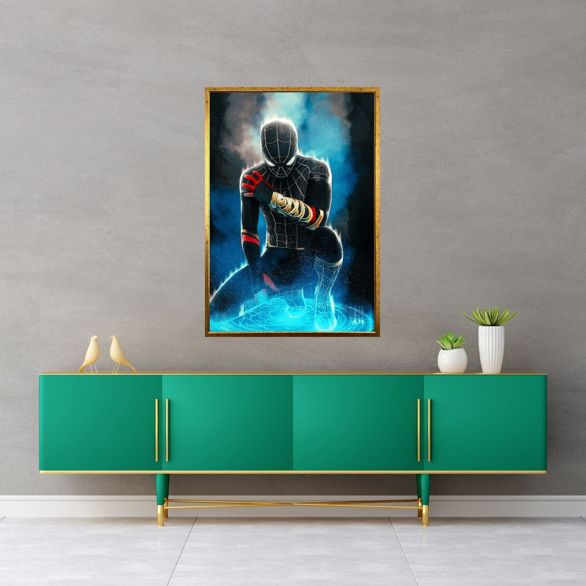 Spiderman Canvas Wall Art - Y Canvas