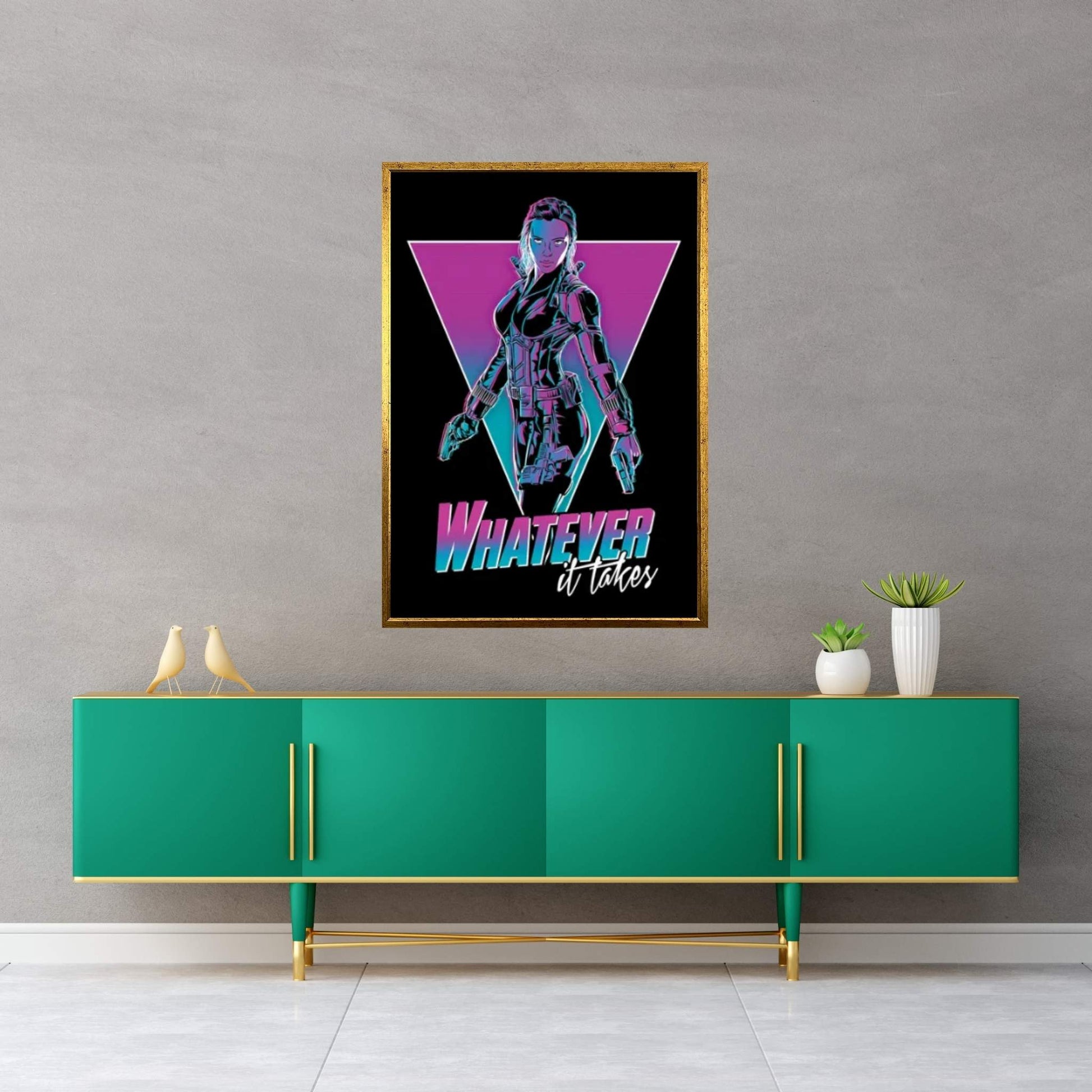 Whatever It Takes Canvas Wall Art - Y Canvas