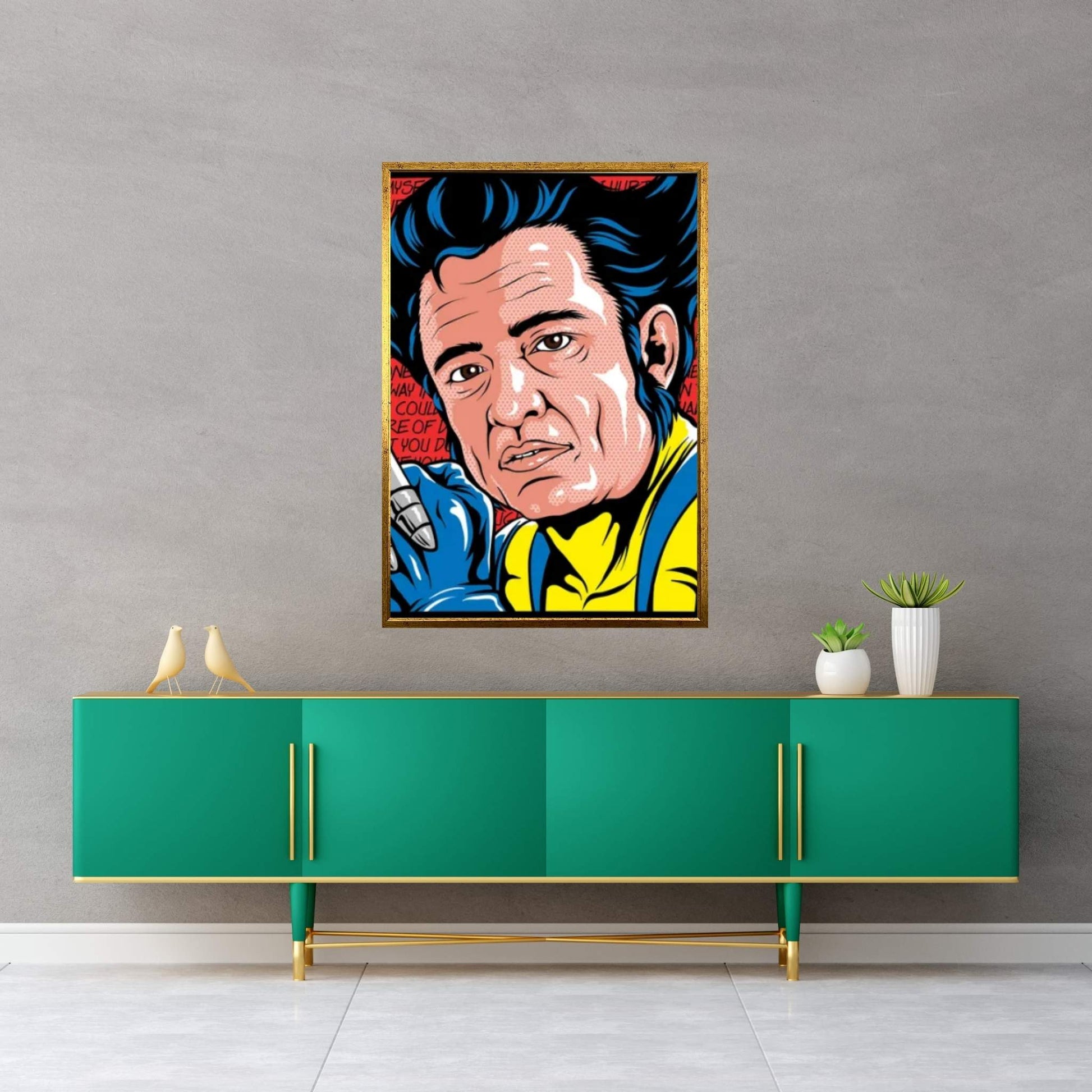 Legends Assemble VIII Canvas Wall Art - Y Canvas