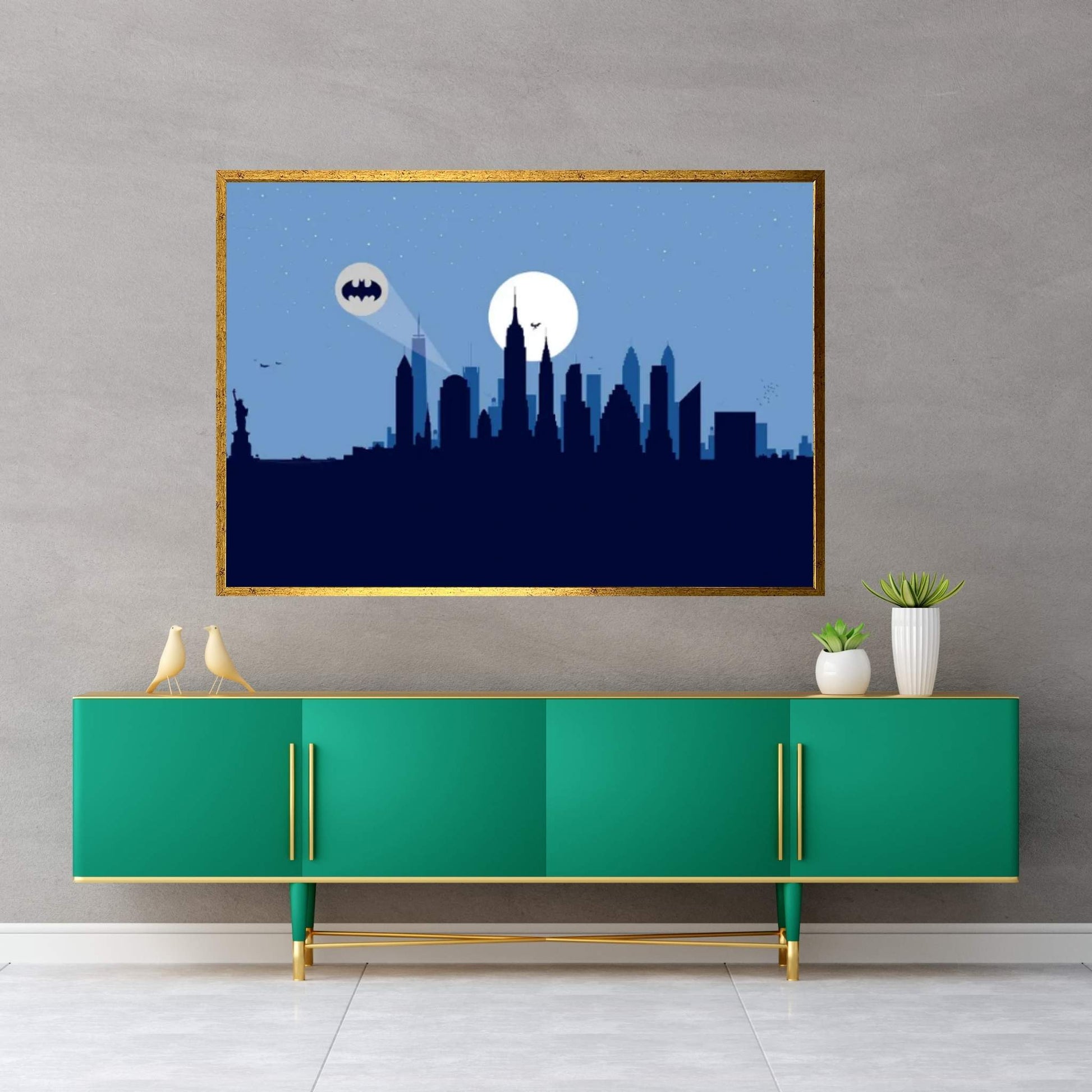 New York Justice Canvas Wall Art - Y Canvas