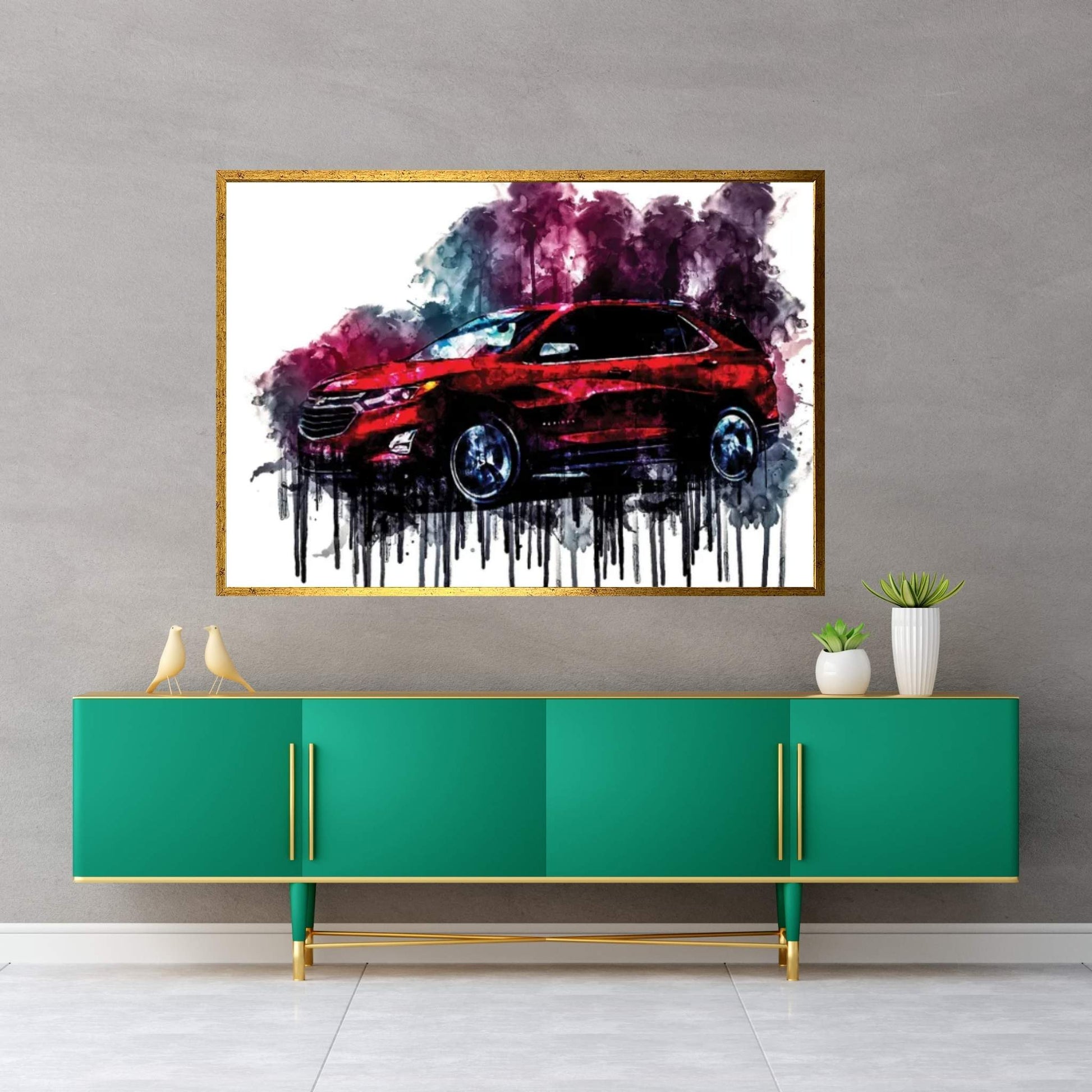 2018 Chevrolet Equinox Canvas Wall Art - Y Canvas