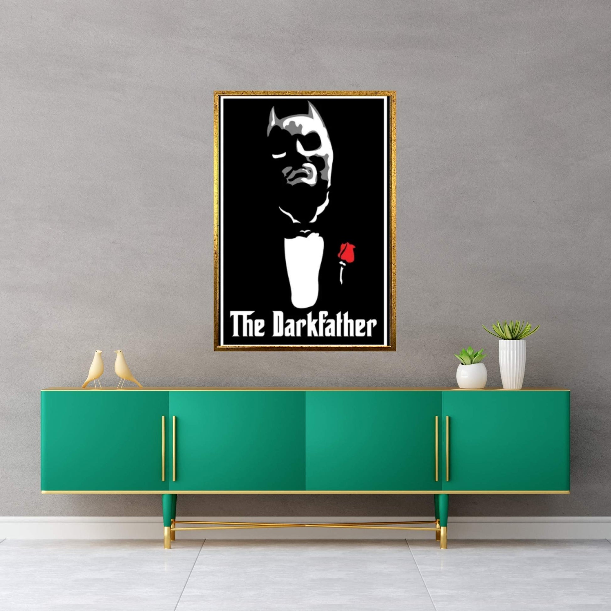 The Darkfather Canvas Wall Art - Y Canvas