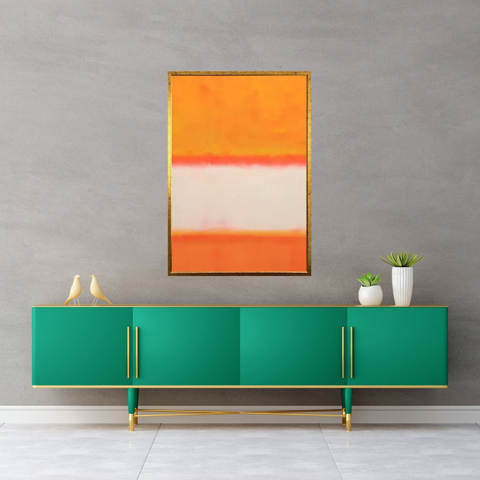 Mark Rothko Frame Canvas/Poster Art Reproduction, Rothko Reproduction, Modern Art Expressionism Painting - Y Canvas