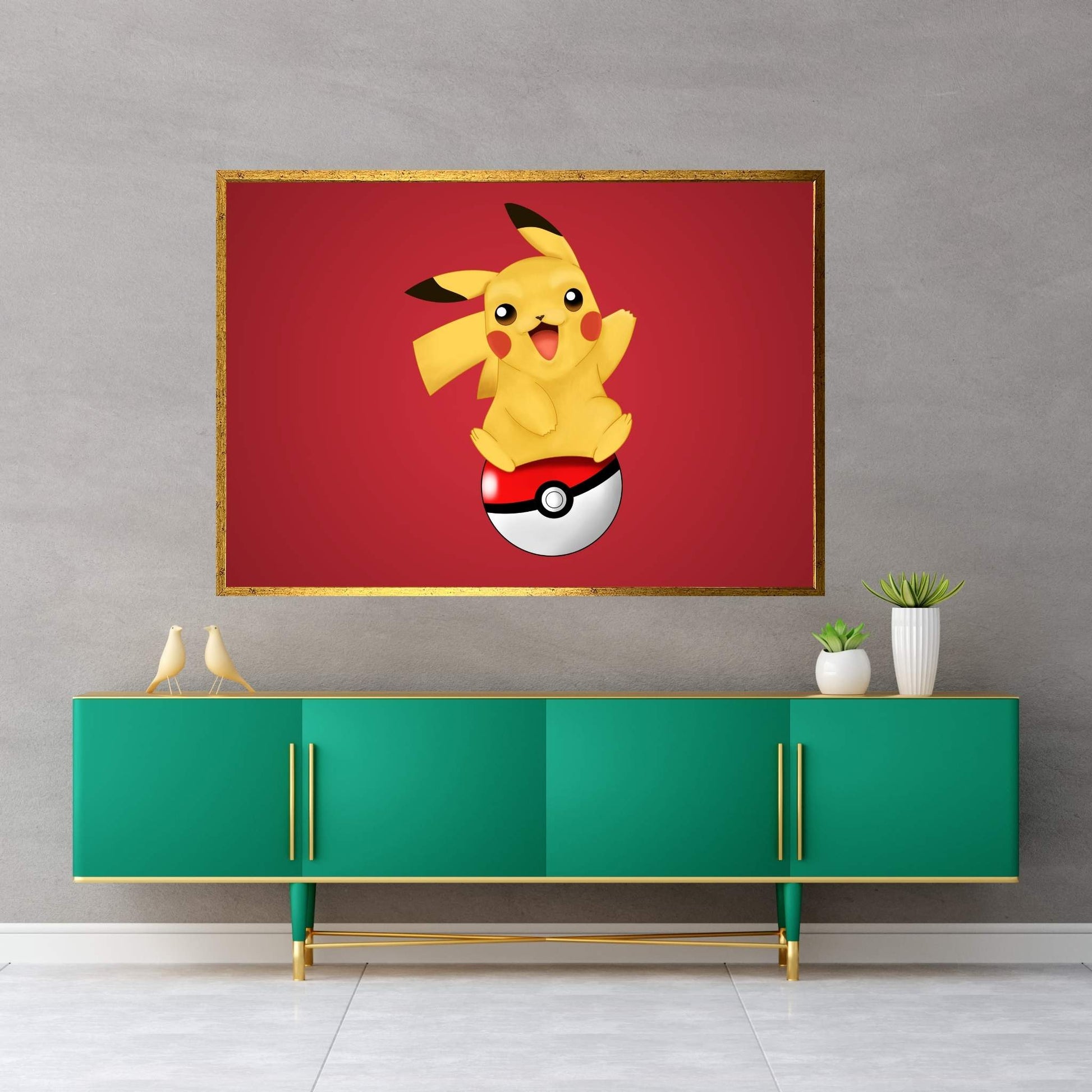 Pokémon - Pikachu Canvas Wall Art - Y Canvas