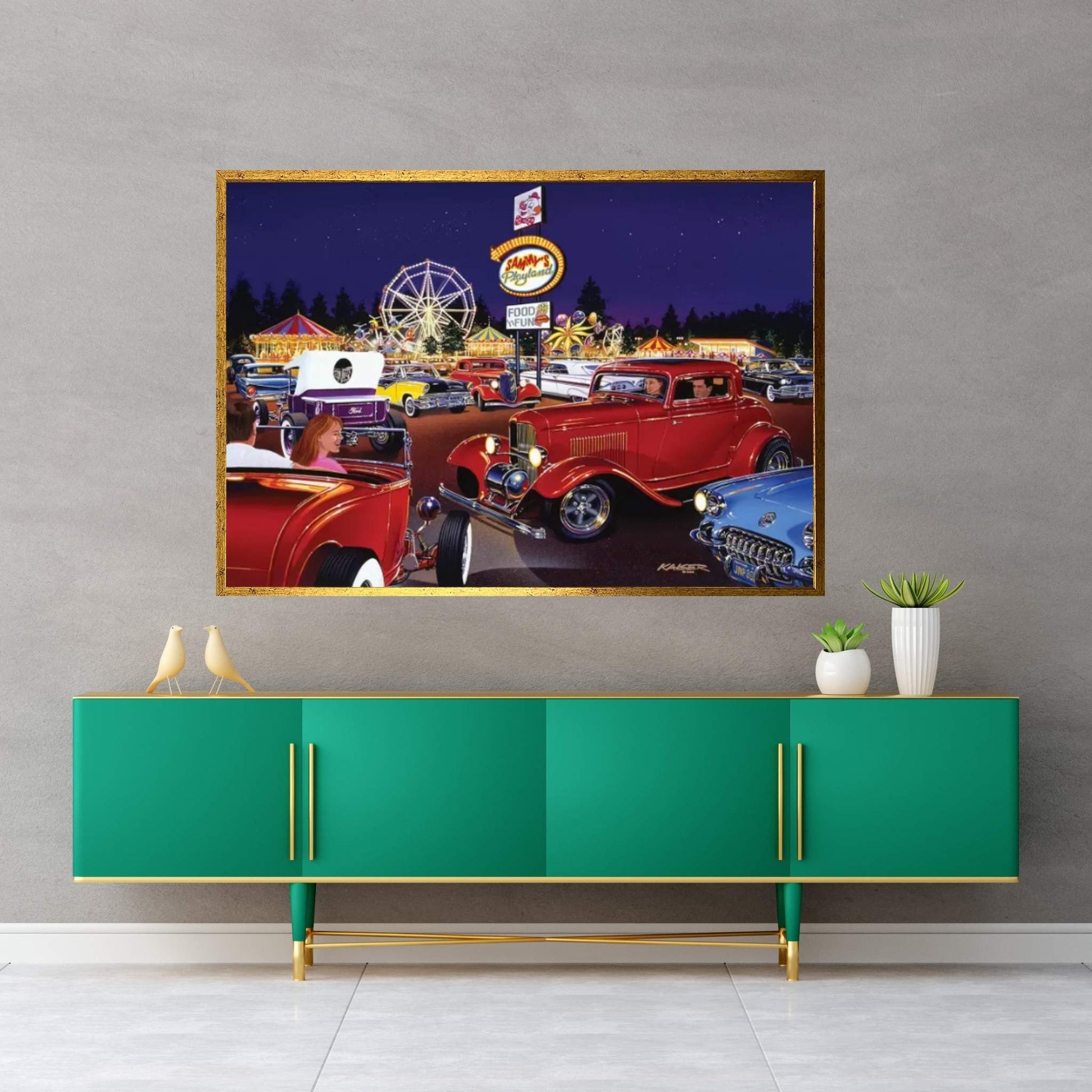 Sammy's Playland Canvas Wall Art - Y Canvas