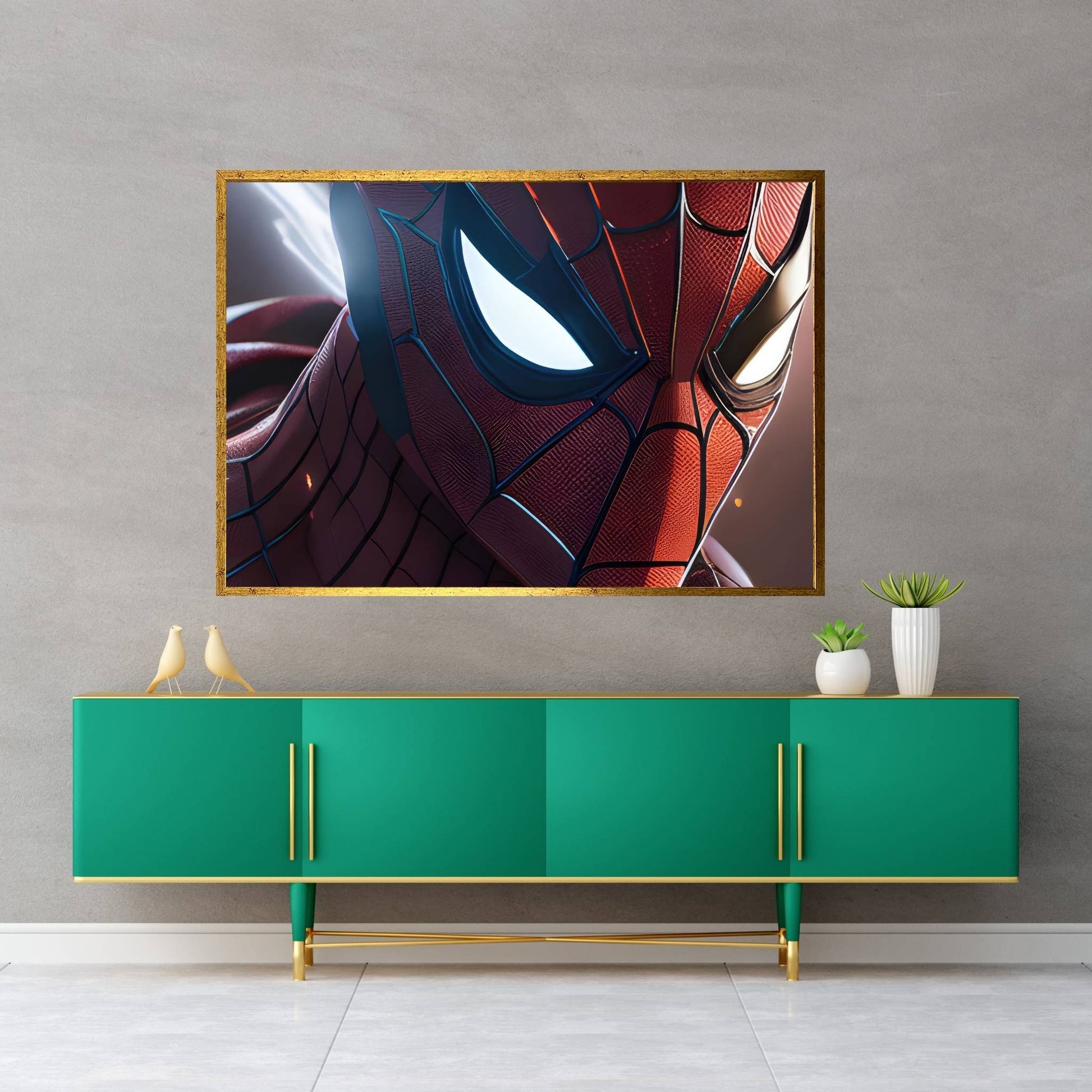 Spiderman Canvas Wall Art - Y Canvas