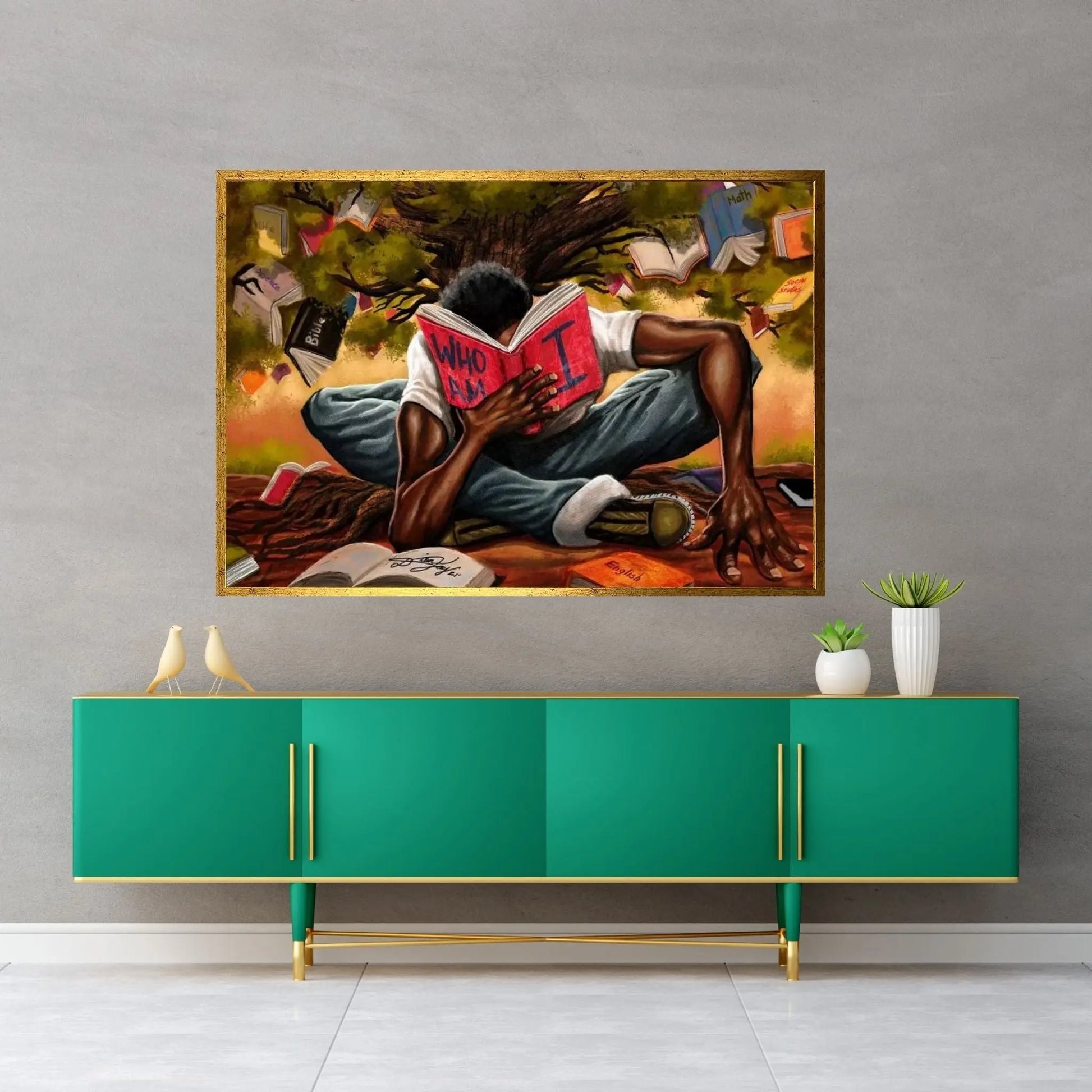 Tree Of Knowledge Wall Art - Y Canvas