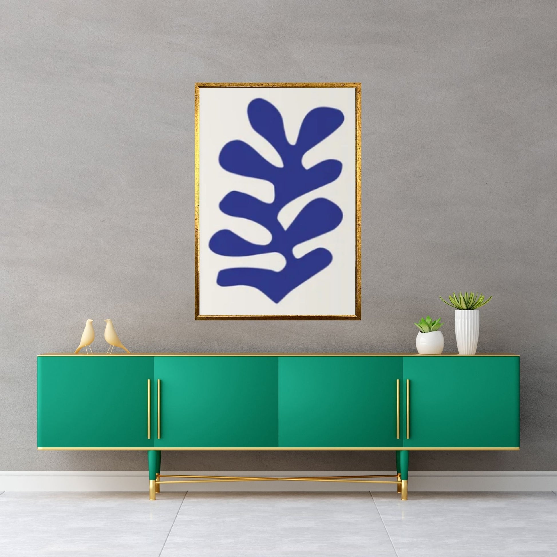 Henri Matisse Poster, Exhibition Print, Matisse Blue Line, Henri Matisse Wall art, Henri Matisse Print - Y Canvas